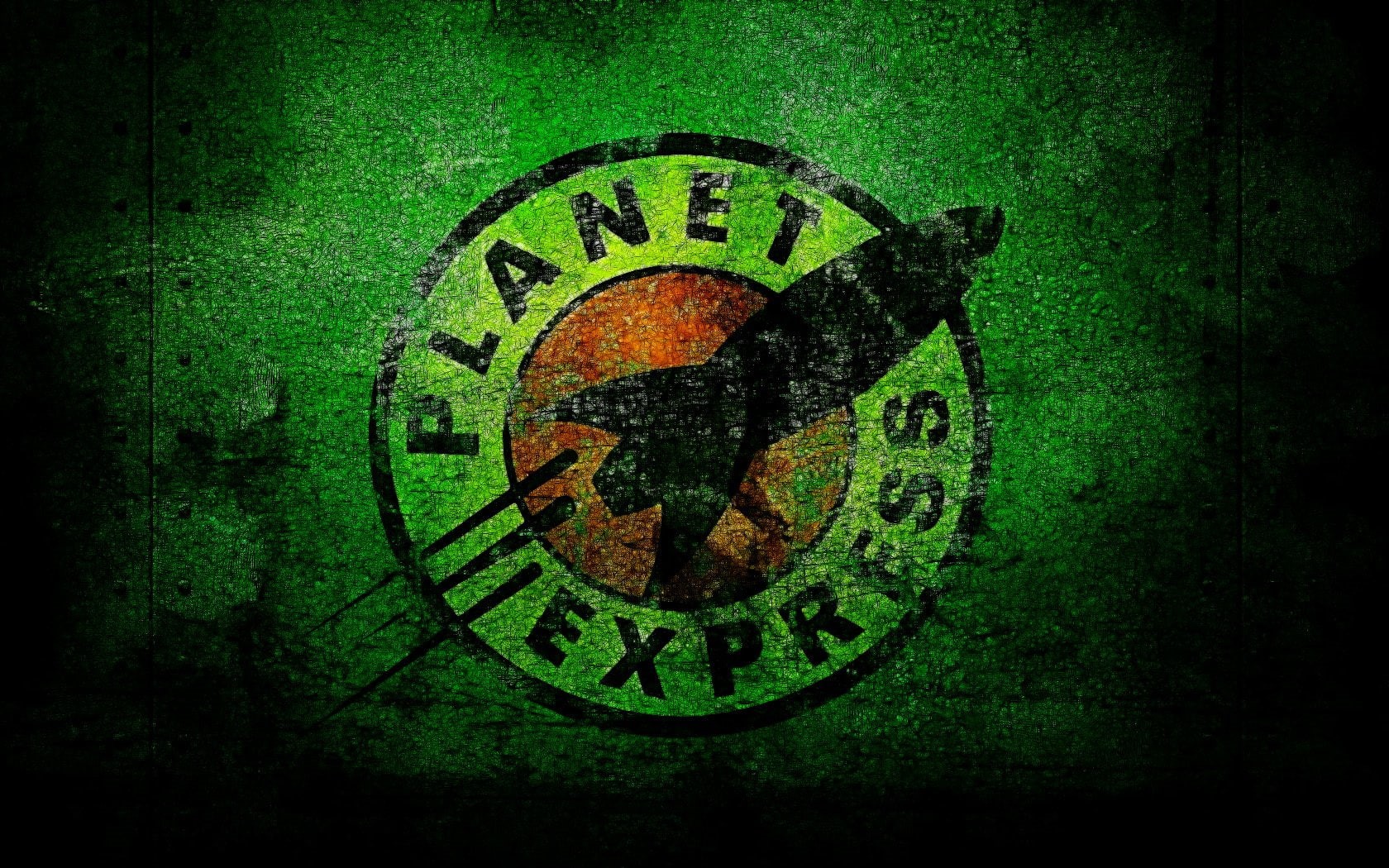 express, Logo, planet, Artistic, 720P, HD Wallpaper