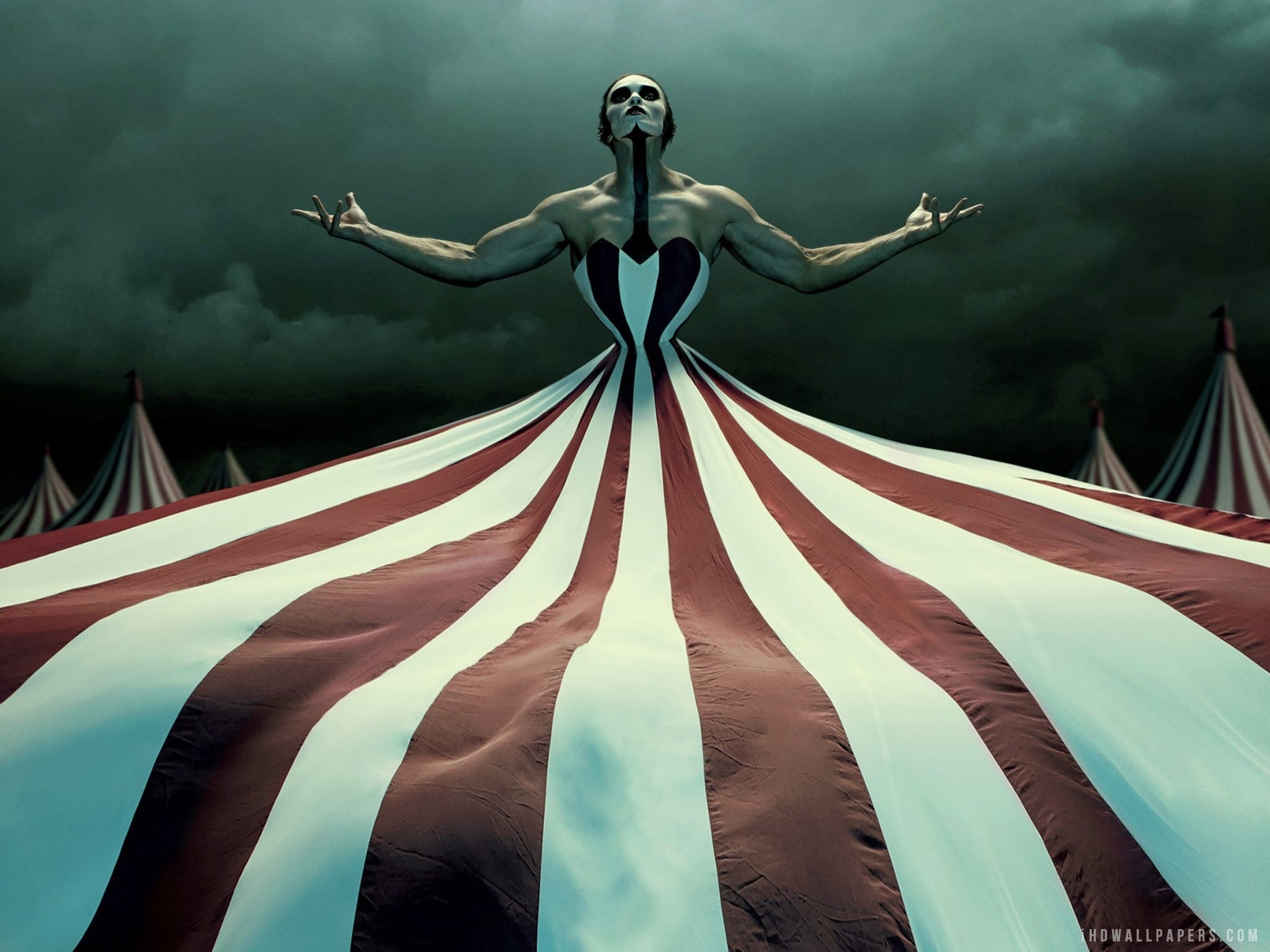 horror, story, freakshow, 1080P, american, HD Wallpaper