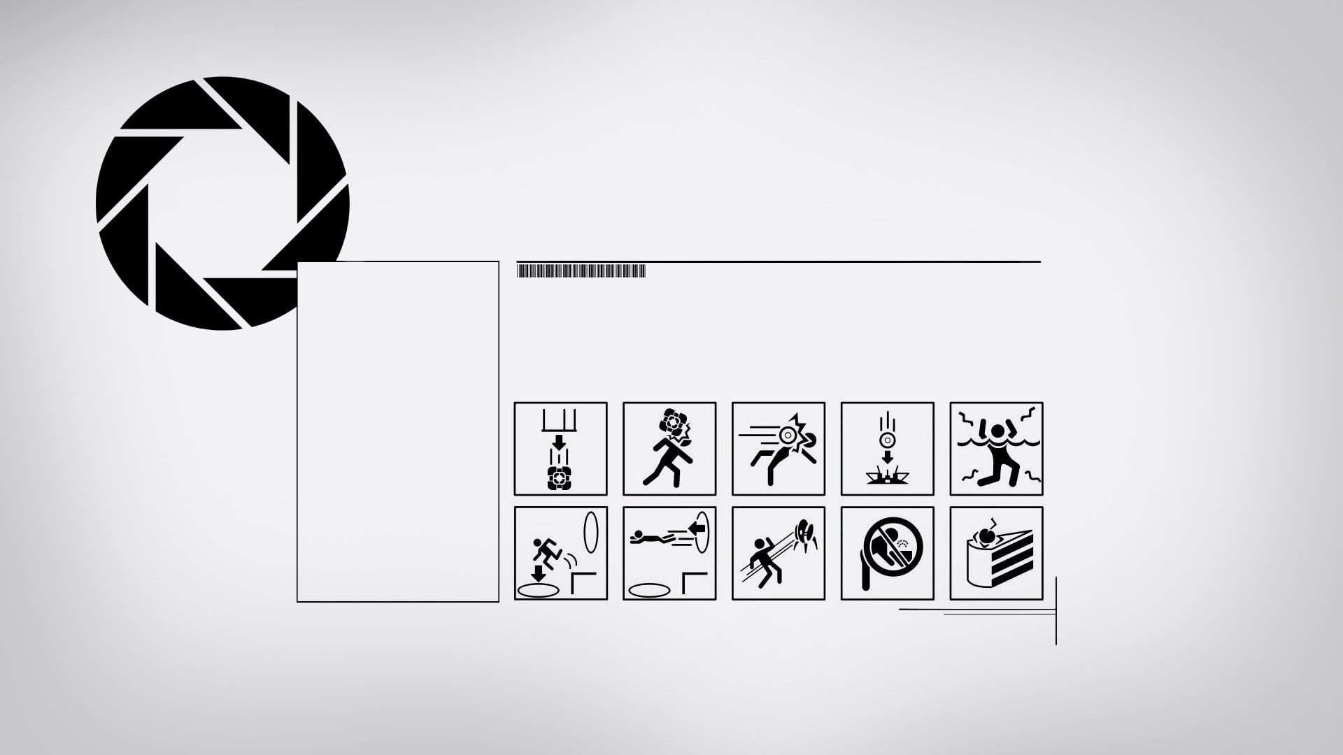 diagram, illustration, representation, copy space, white color, accuracy, Aperture Laboratories, communication, Portal (game), planning, close-up, wall - building feature, HD Wallpaper