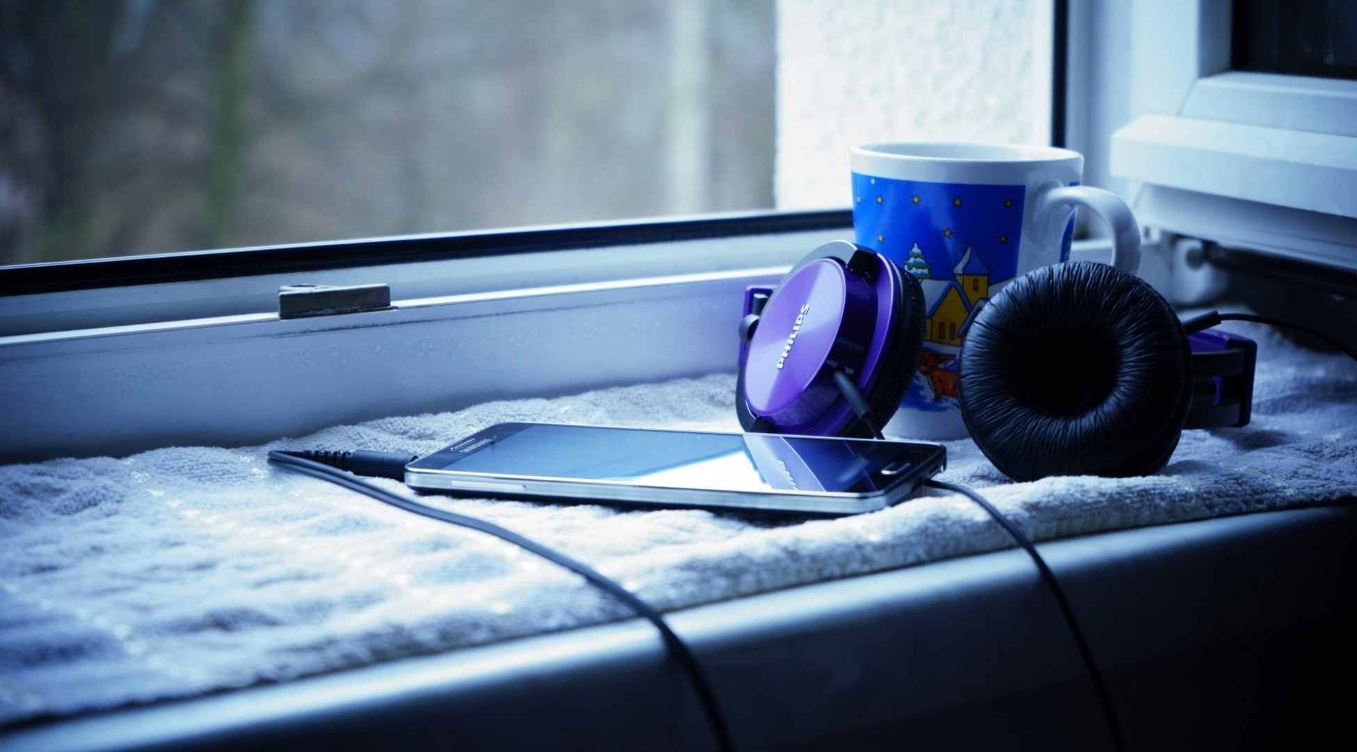 headphones, technology, 1080P, Samsung, HD Wallpaper