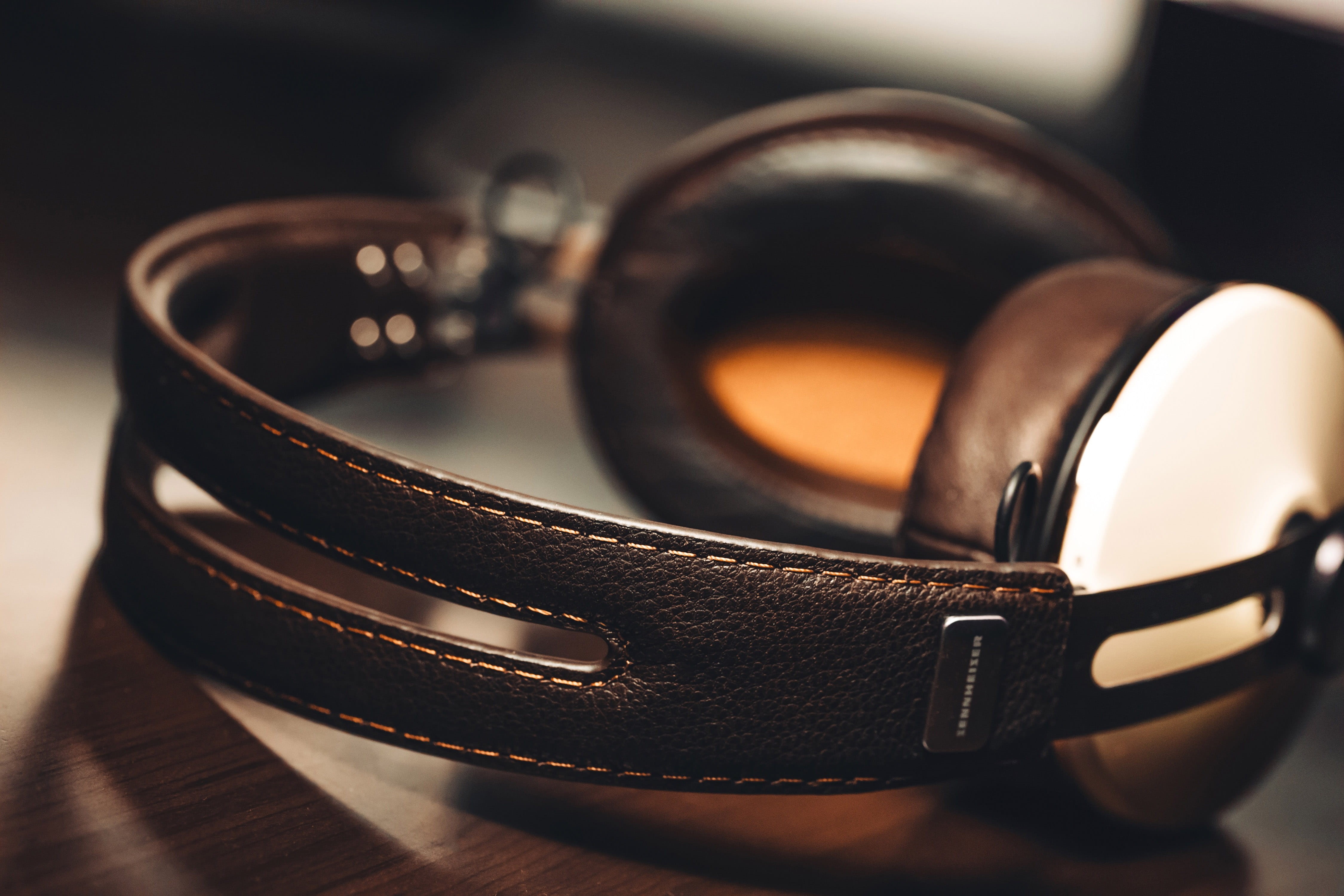 metal, still life, elegance, headphones, photography themes, Music, pair, listening, black color, technology, shoe, indoors, selective focus, belt, arts culture and entertainment, HD Wallpaper