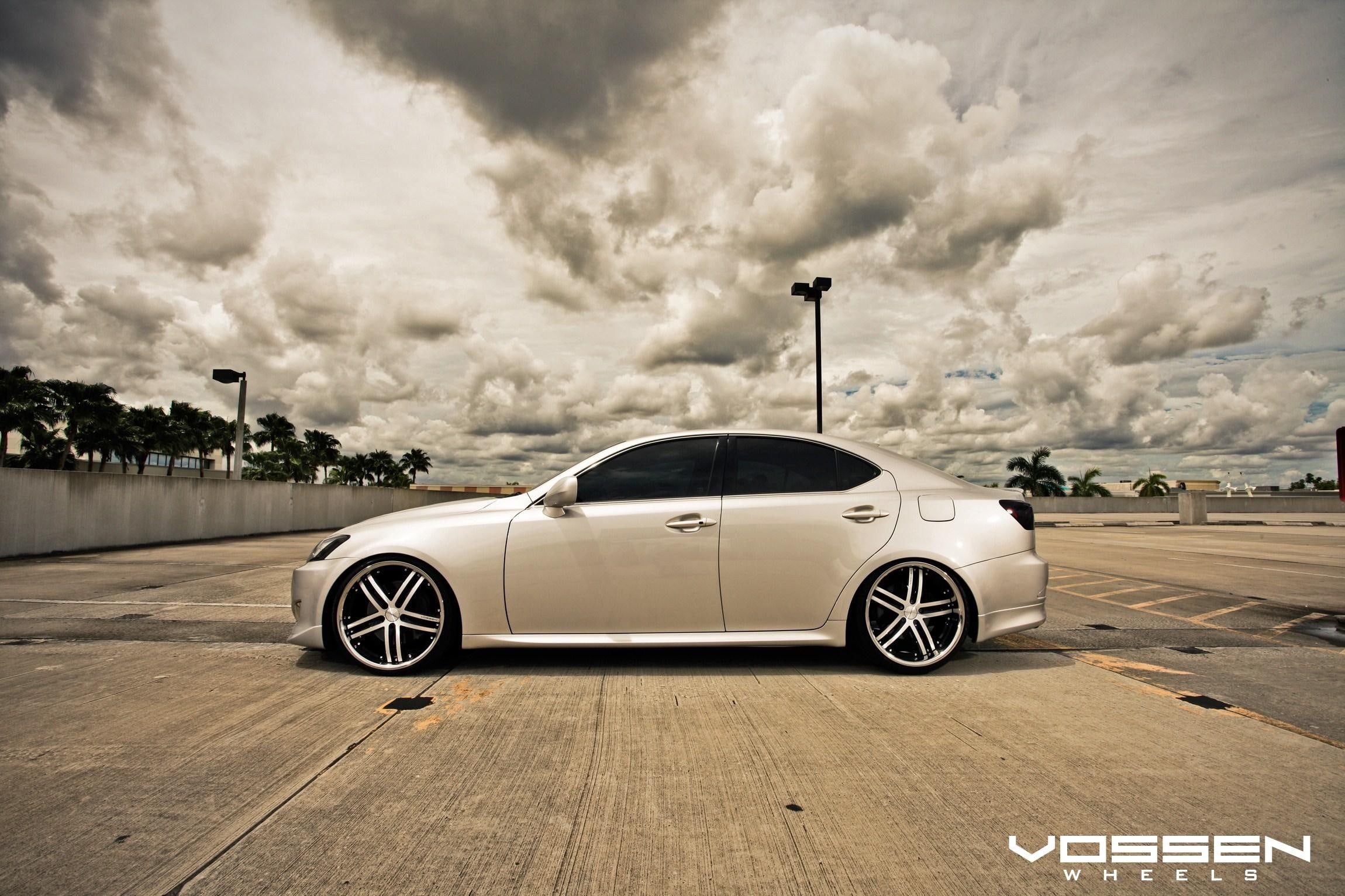 lexus, is350, 1080P, vossen, wheels, unique, HD Wallpaper