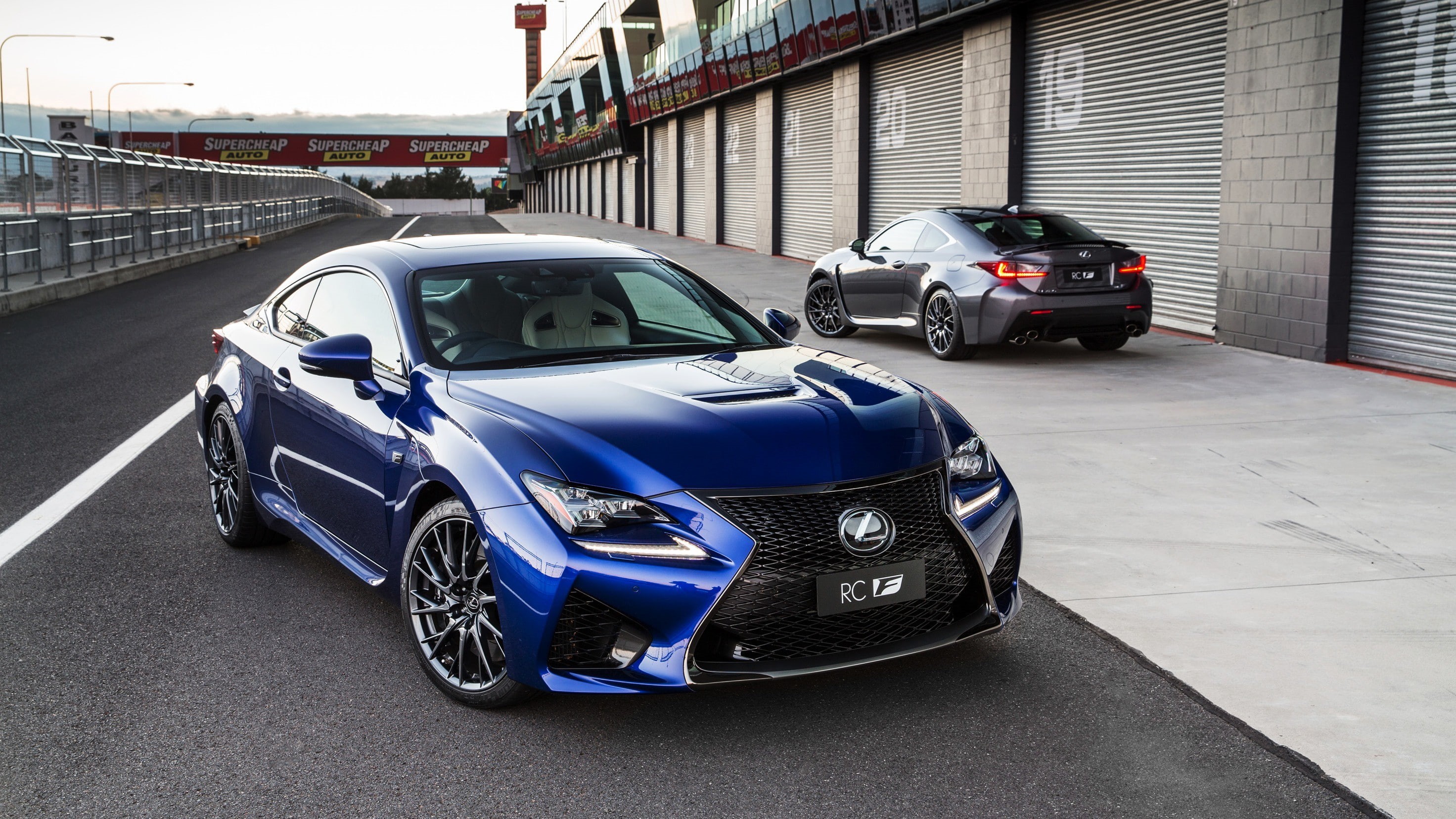 AU-spec, f, rc, Lexus, coupe, RC F, 2014, 2K, blue, HD Wallpaper
