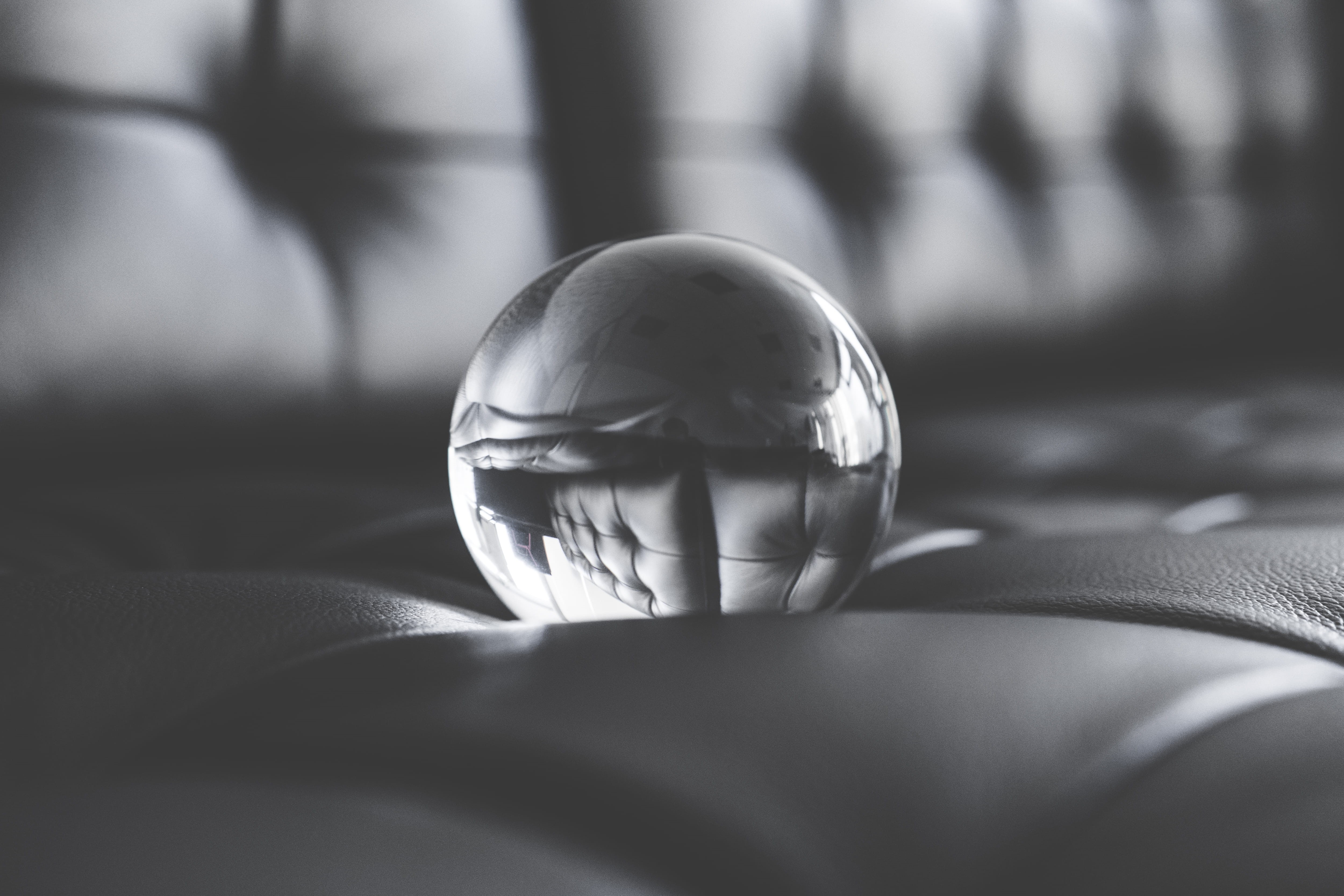 forecasting, business, black and white, no People, glass - material, selective focus, globe - man made object, elegance, shine, creativity, nature, drop, HD Wallpaper
