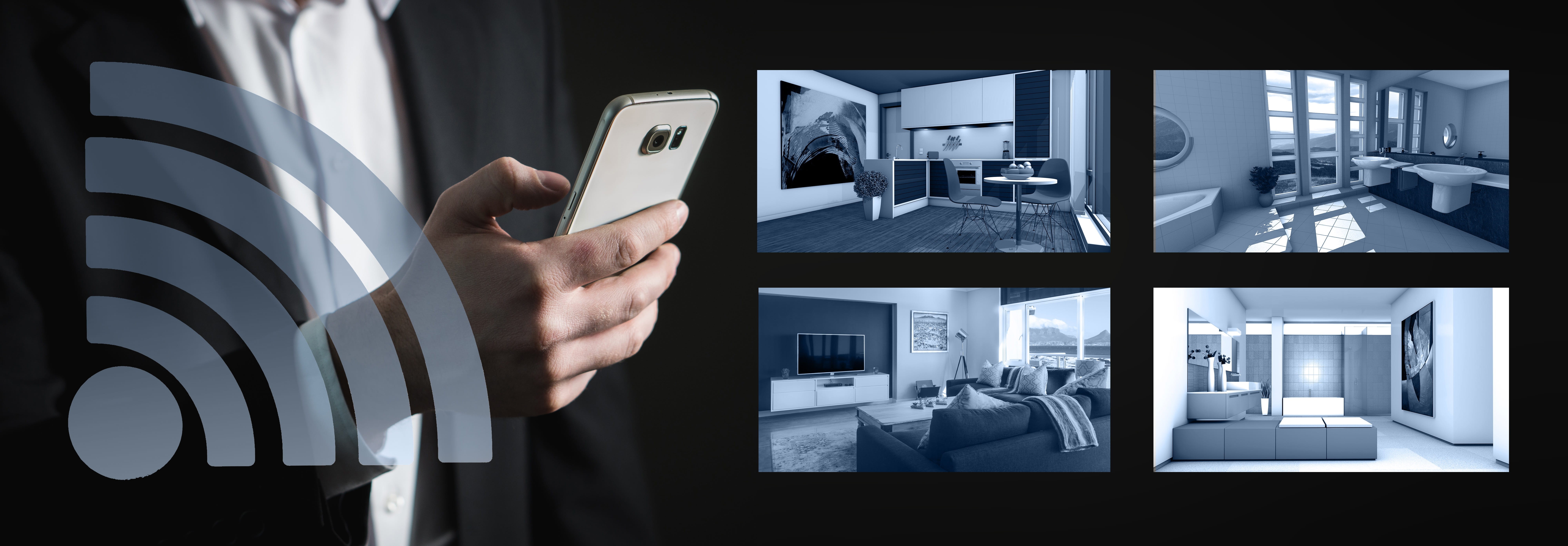 men, human hand, lighting, computer, building, 8K, management, wireless technology, automation, smart, smart phone, system, living room, man, pear, setup, HD Wallpaper