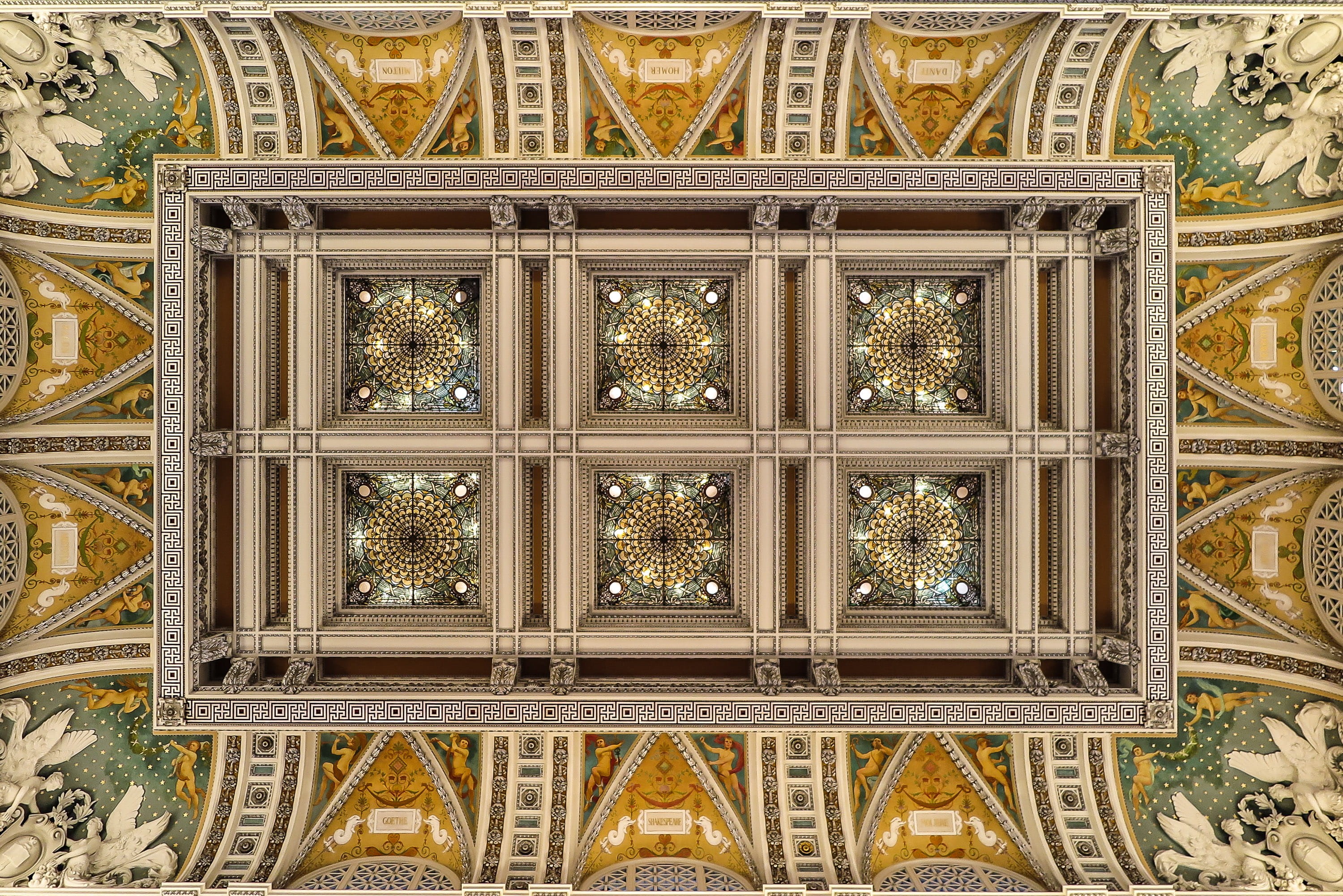 the past, library, nature, floral pattern, art and craft, old, travel destinations, dc, outdoors, of, creativity, united, capital, states, 2K, glass, ornate, HD Wallpaper