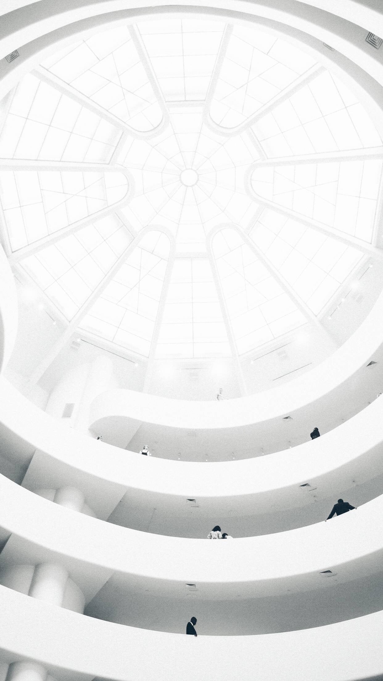 low angle view, geometric shape, skylight, architecture, dome, unrecognizable person, architectural column, modern, pattern, ceiling, government, curve, Phone HD Wallpaper