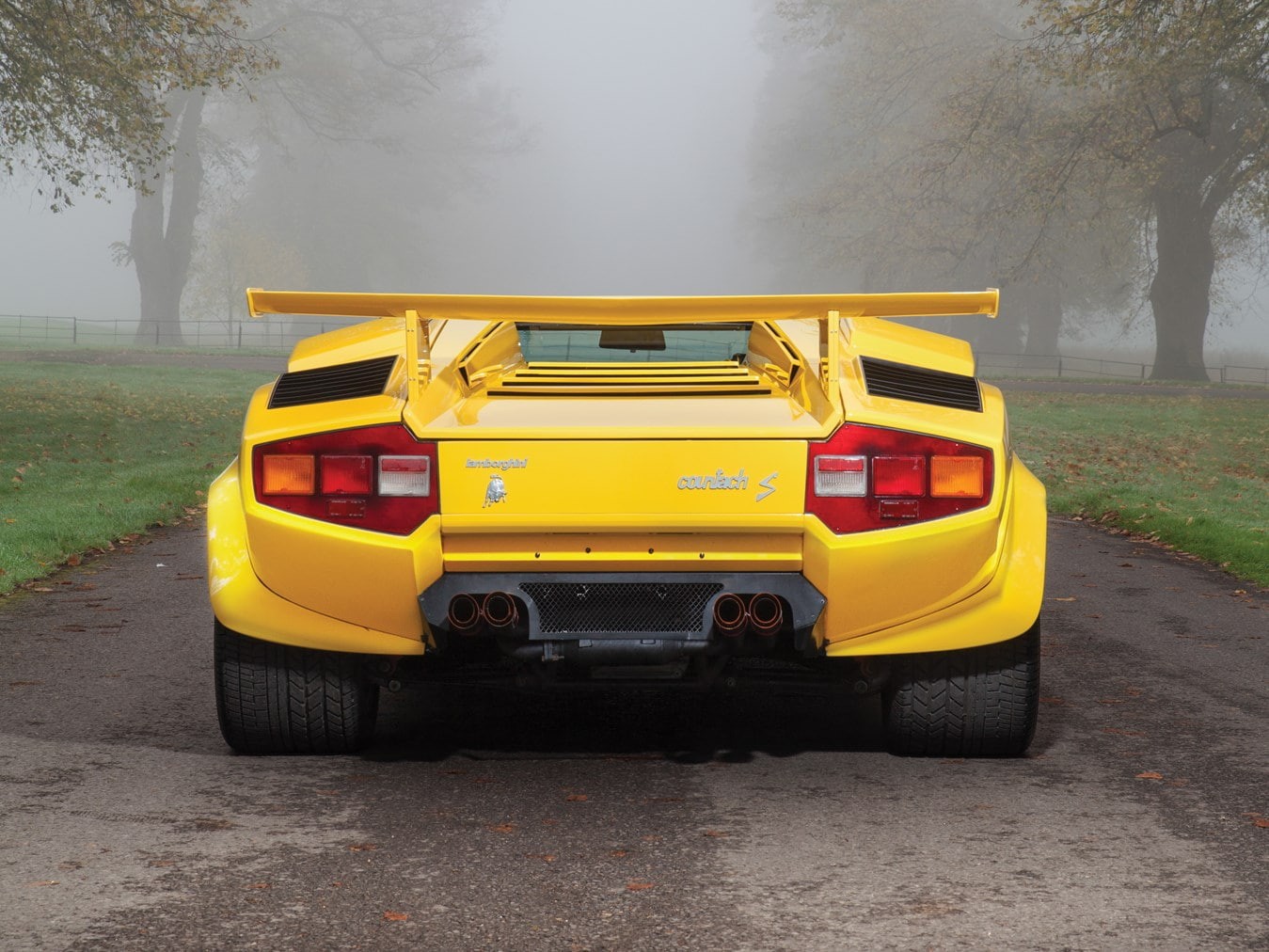 travel, school bus, mode of transportation, city, road, 720P, yellow cars, Lamborghini Countach, street, car, motor vehicle, plant, day, no people, tree, HD Wallpaper