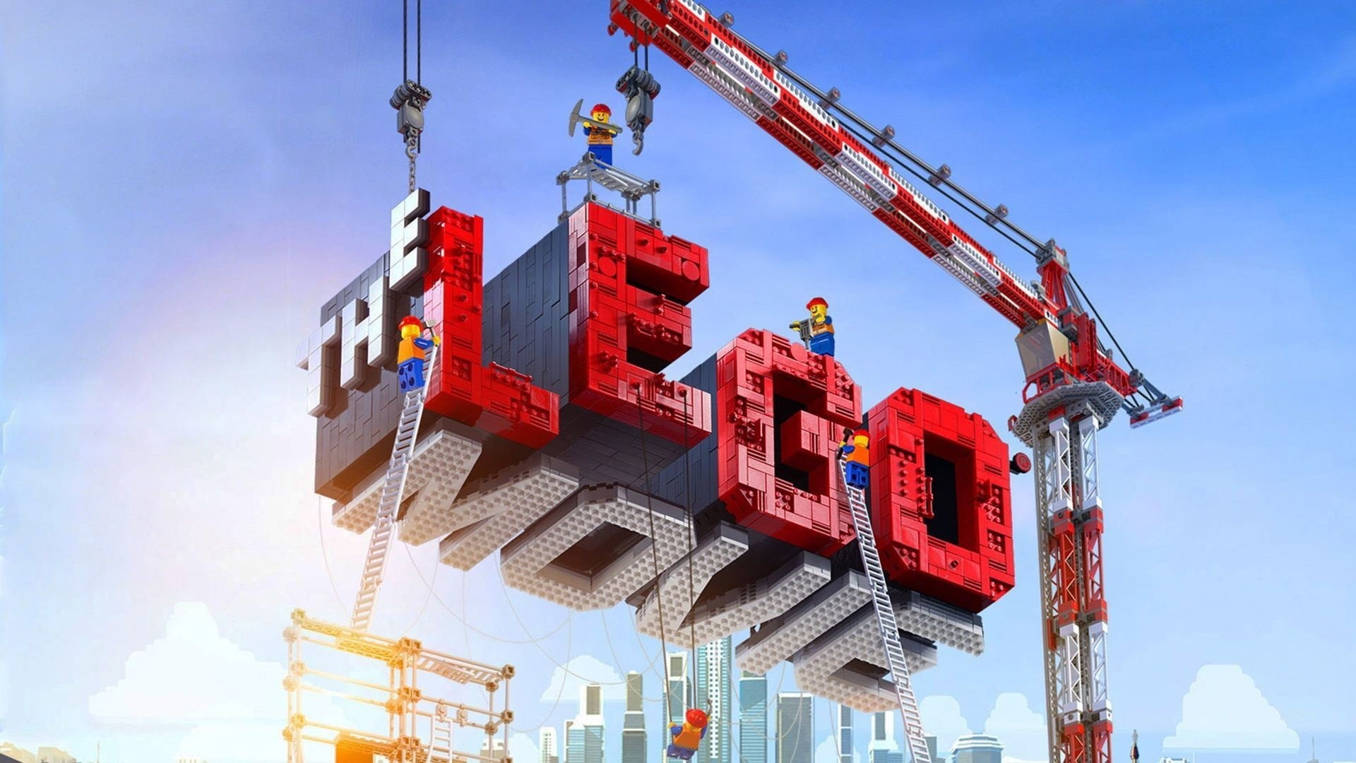 architecture, machinery, low angle view, built structure, outdoors, LEGO, day, 1080P, untitled, container, nature, freight transportation, building exterior, HD Wallpaper