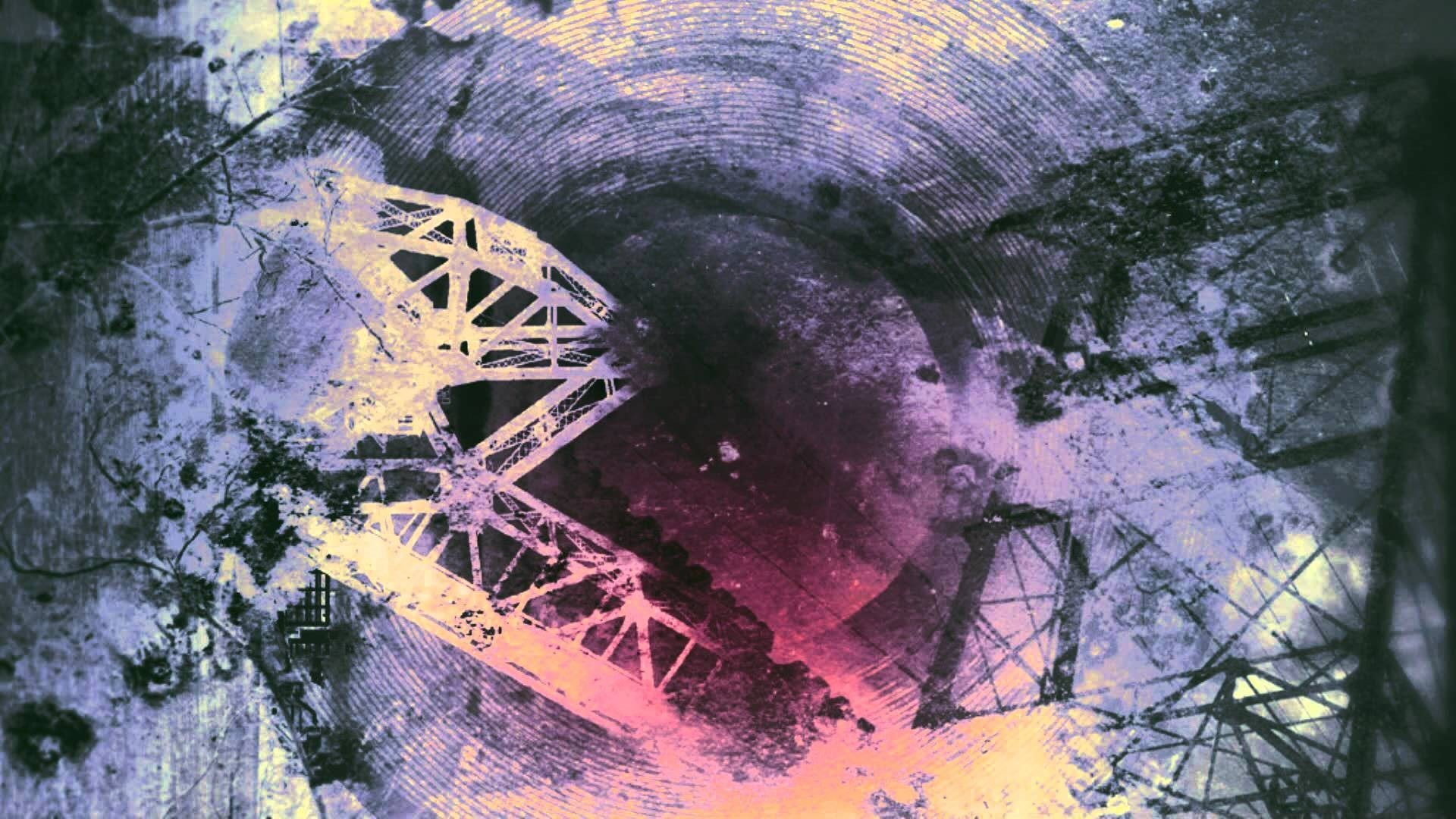 vinyl, cranes (machine), abstract, 1080P, HD Wallpaper