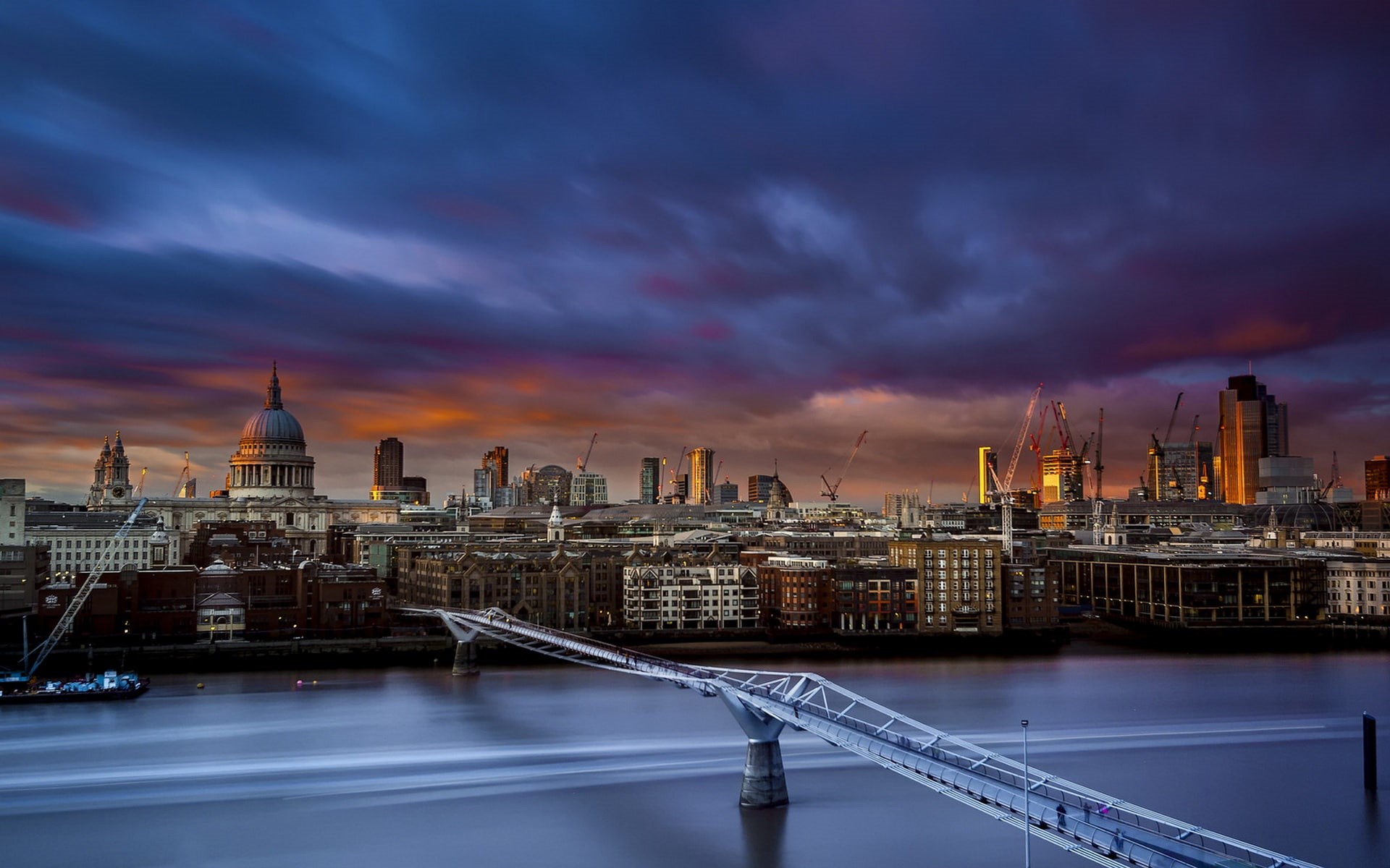 tourism, bridge - man made structure, place of worship, connection, England, nature, architecture, bridge, building, cityscape, outdoors, building exterior, HD Wallpaper