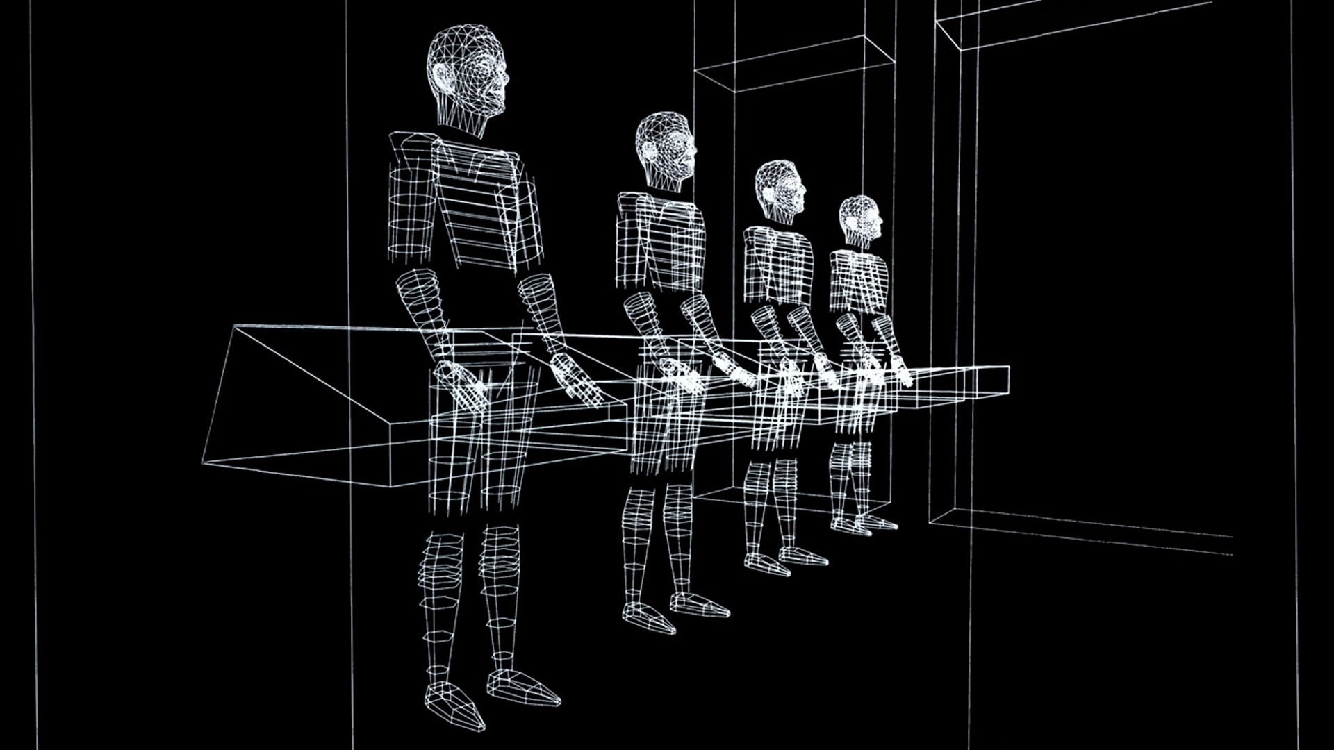 krautrock, electro, garde, experimental, electronic, synthpop, kraftwerk, avant, 1080P, HD Wallpaper