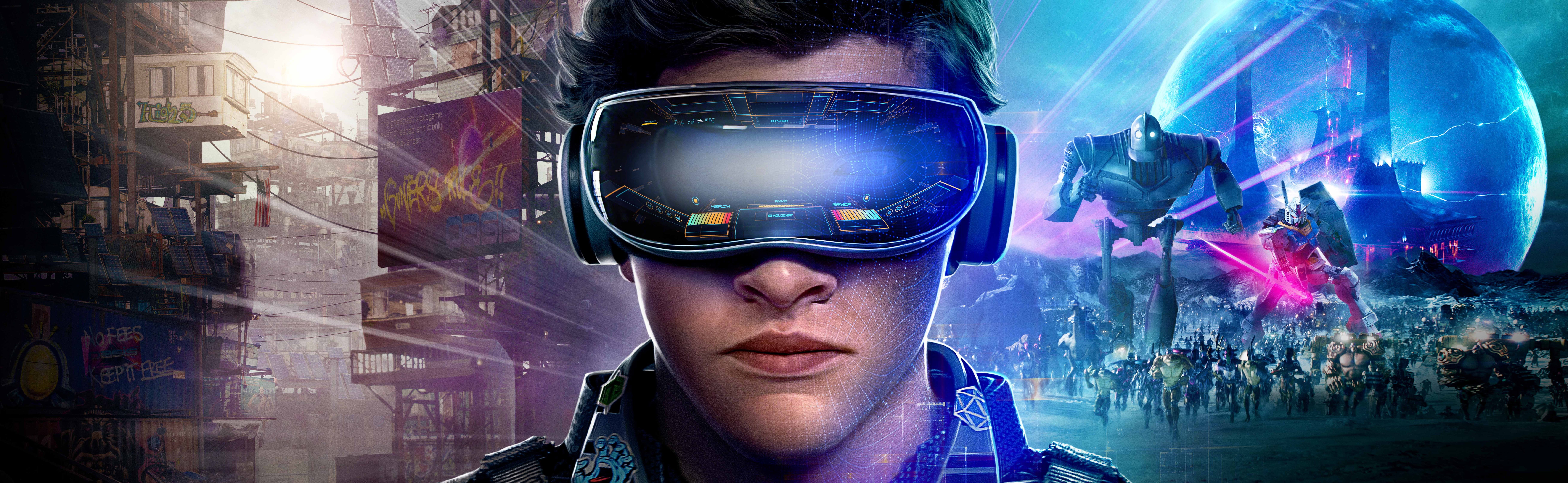 Samantha, Olivia Cooke, Ready Player One, Film, iRok, DeLorean, 2018, Sci-Fi, T.J. Miller, One, Aircrafts, Robots, Village Roadshow Pictures, Mark Rylance, HD Wallpaper