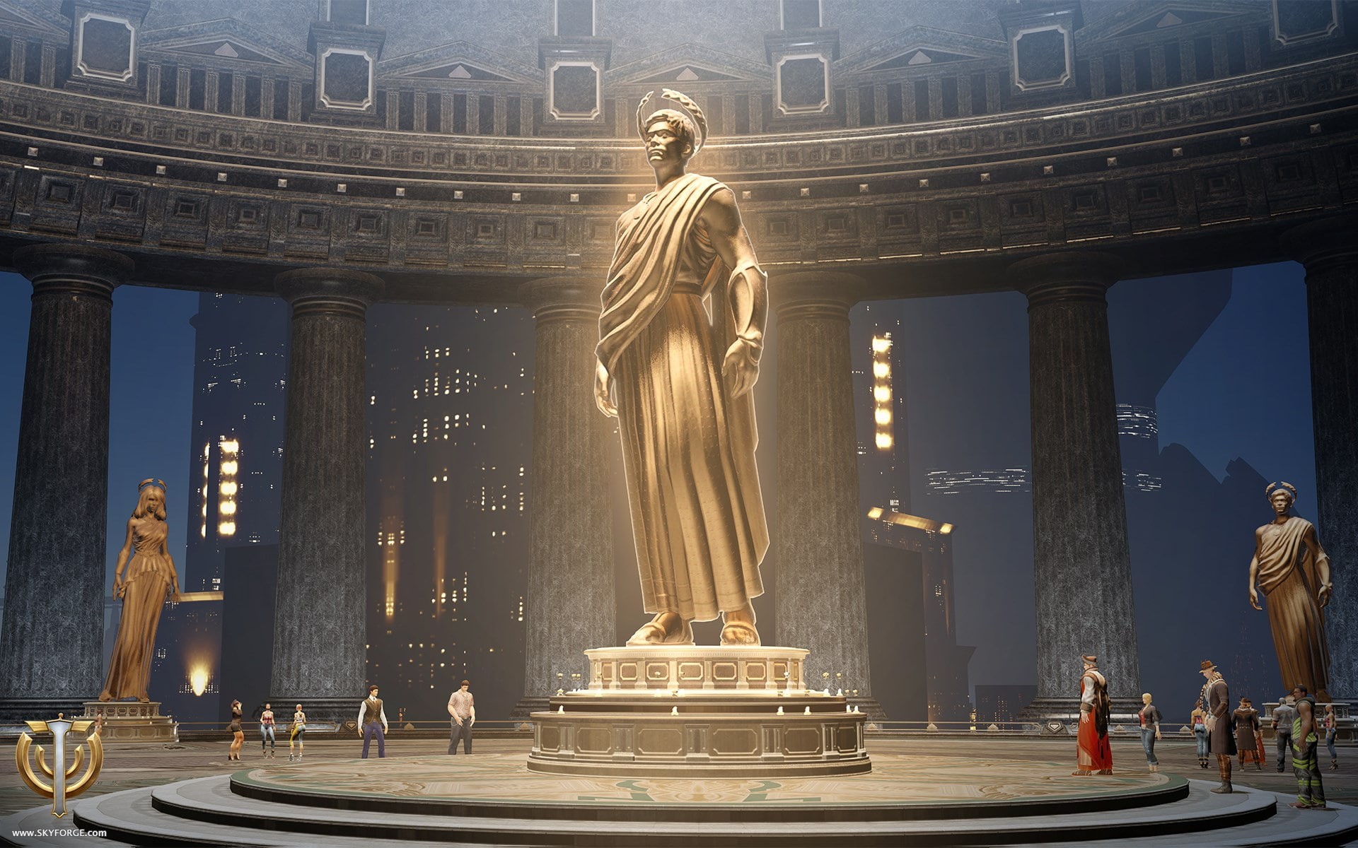travel destinations, travel, spirituality, creativity, statue, male likeness, human representation, religion, building, architecture, place of worship, HD Wallpaper