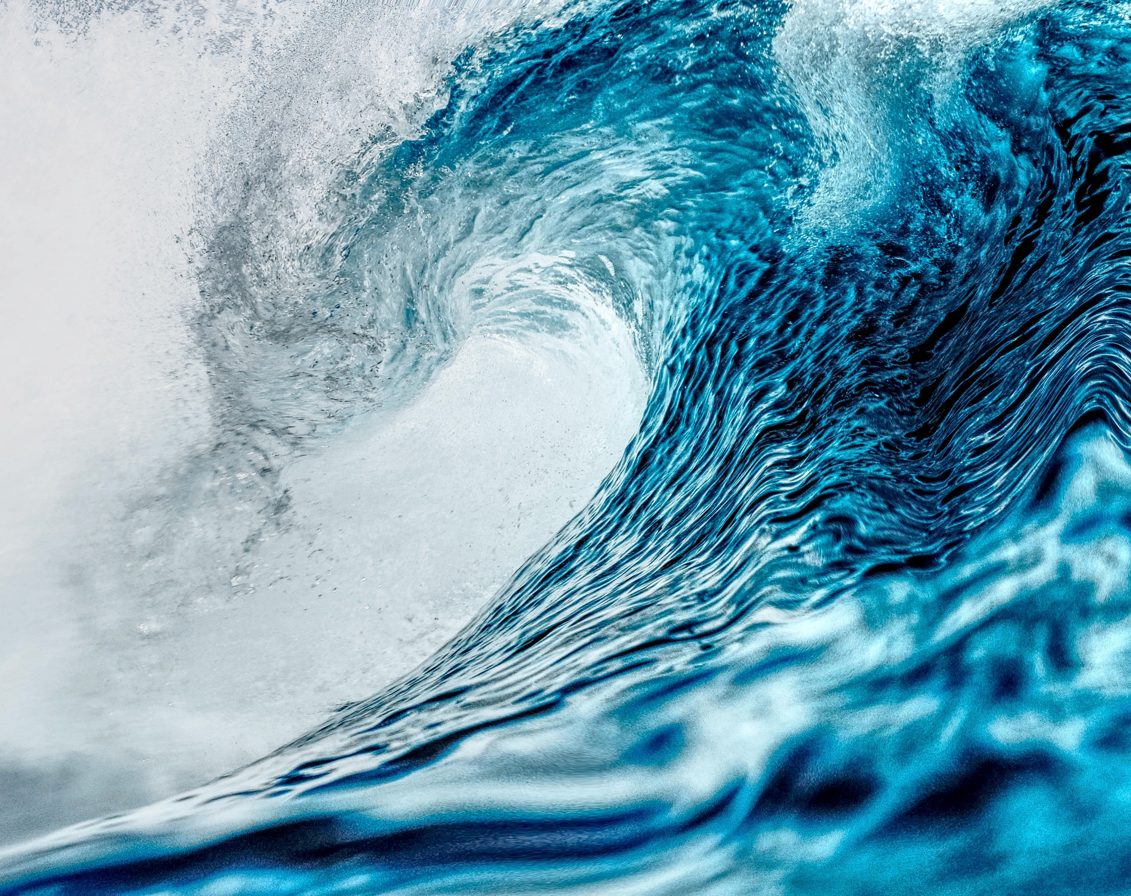 Elements, amazing, Wave, affinity, Nature, Natural, Water, Blue, 2K, Photo, HD Wallpaper