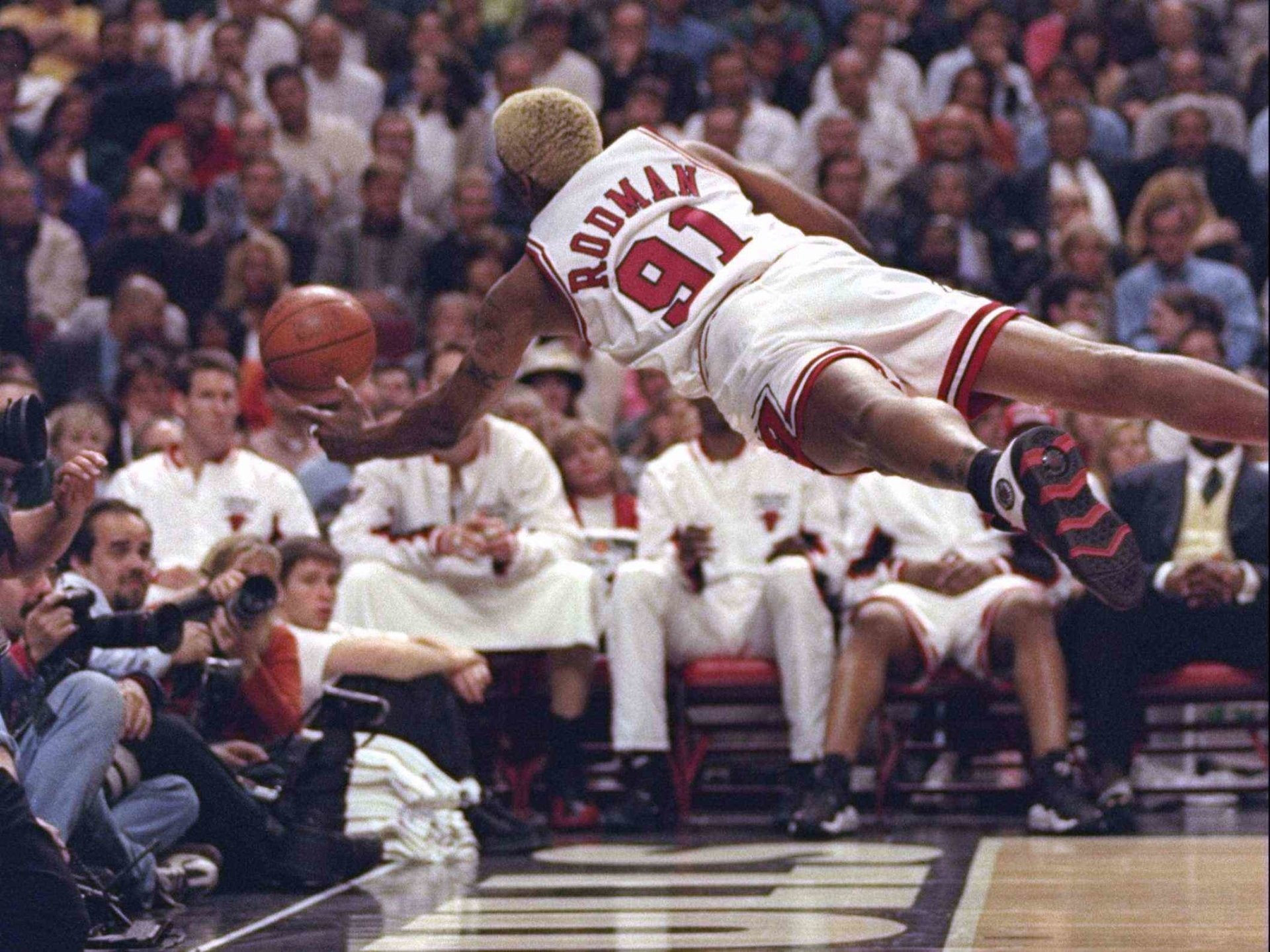 Dennis Rodman, 1080P, Miami Heat, Basketball, HD Wallpaper