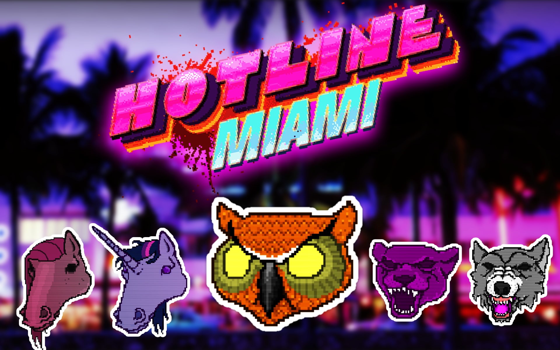 Hotline Miami, 1080P, HD Wallpaper