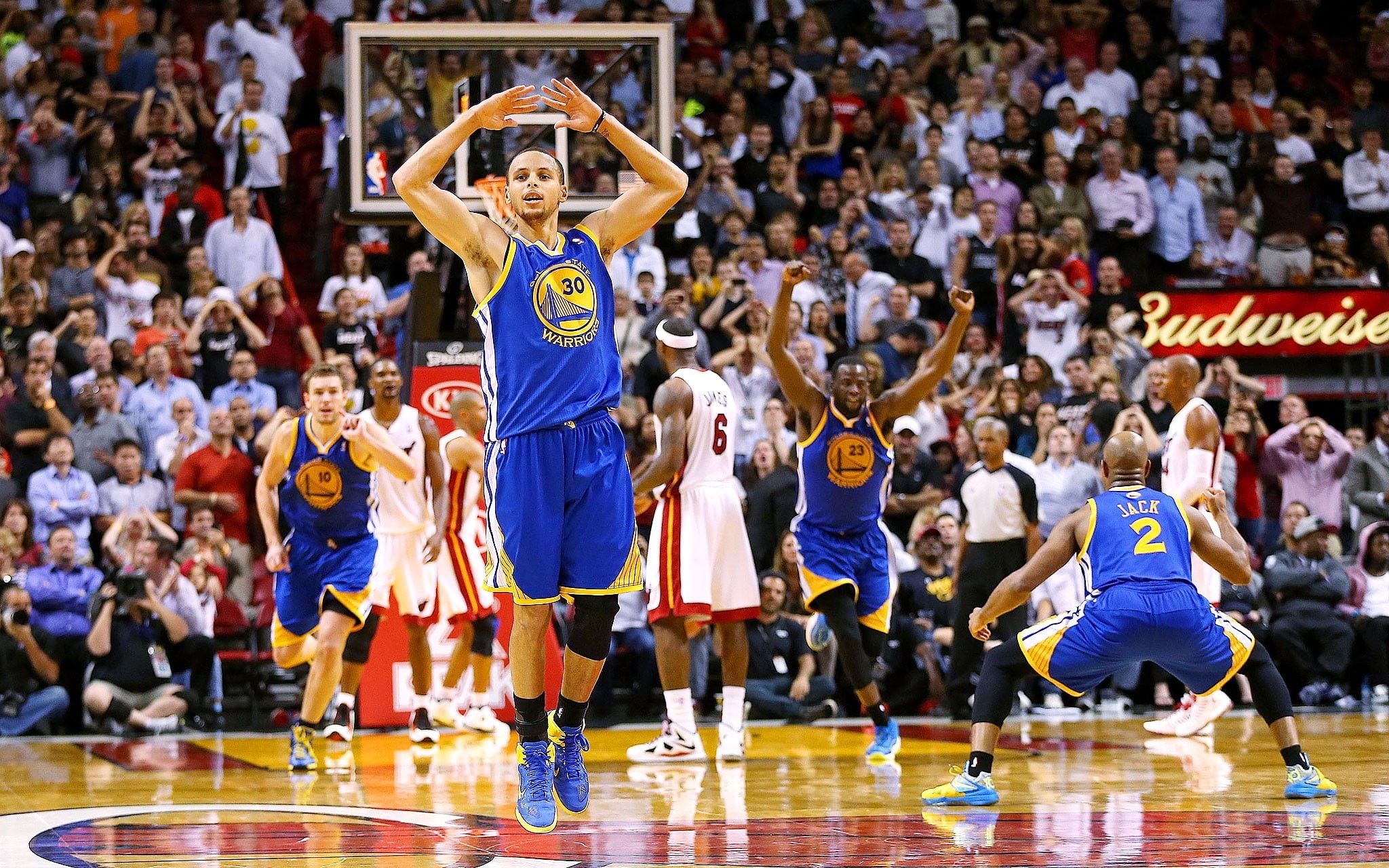 adult, sport, Miami Heat, 1080P, NBA, stephen, emotion, full length, competition, people, real people, human arm, lifestyles, Stephen Curry, curry, crowd, HD Wallpaper