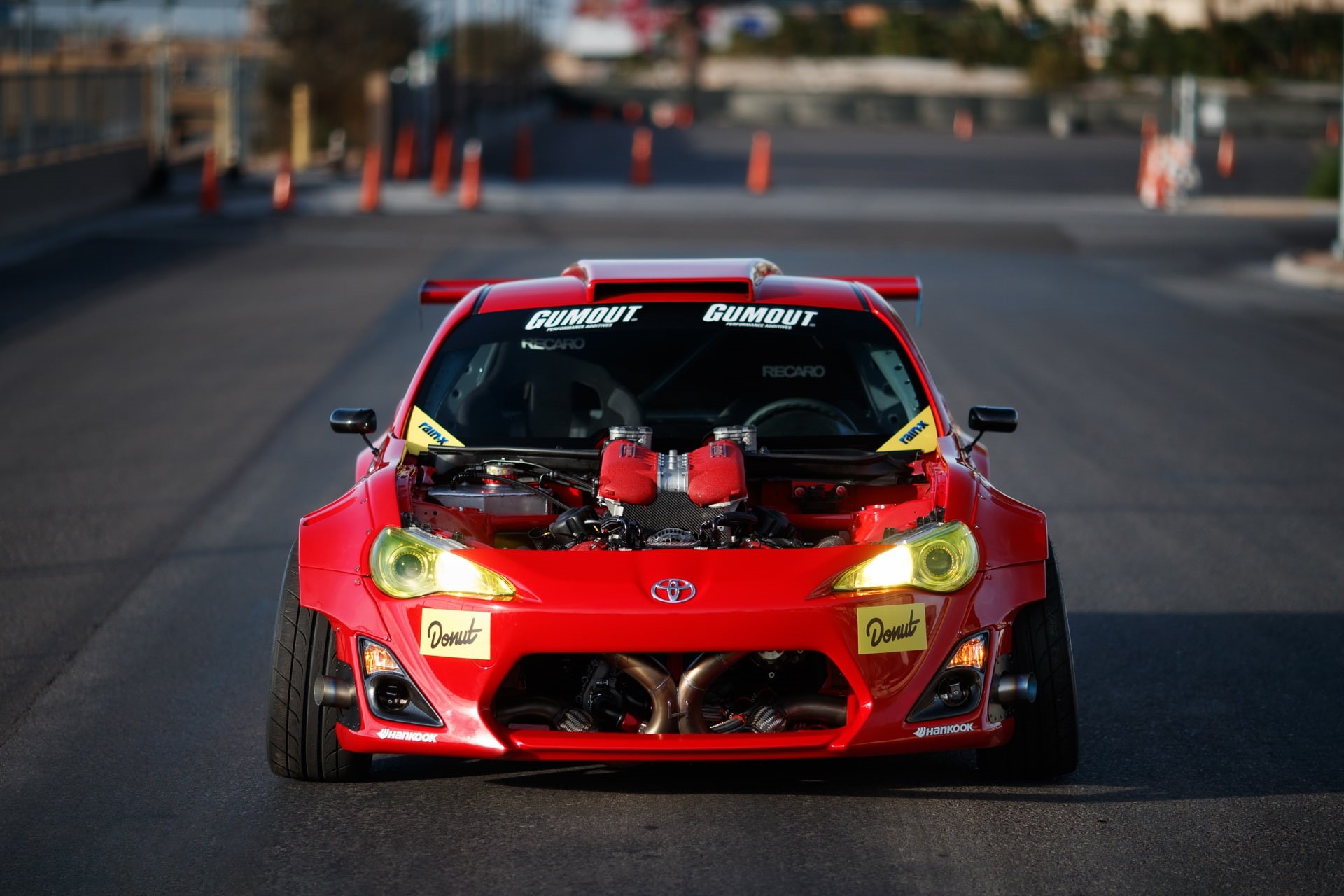 Larry Chen, photographer, tuning, engine, Ferrari, motor, Engined, 1080P, front view, Toyota GT86, HD Wallpaper