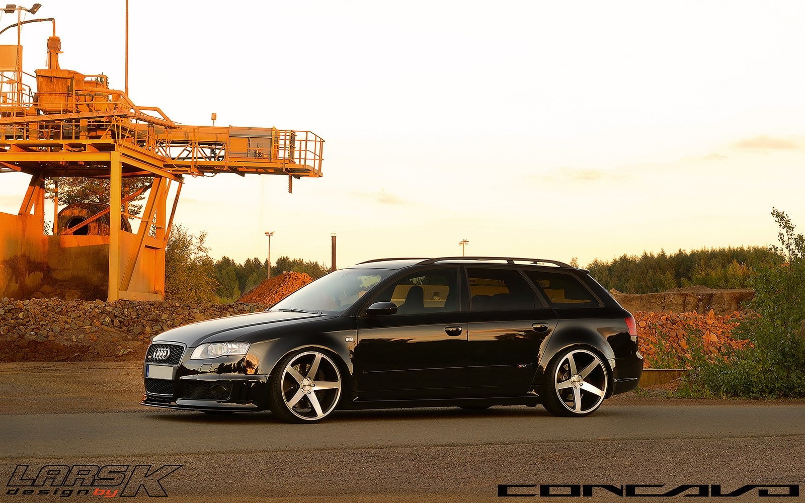 avant, cars, wheels, rs4, audi, tuning, 720P, concavo, HD Wallpaper