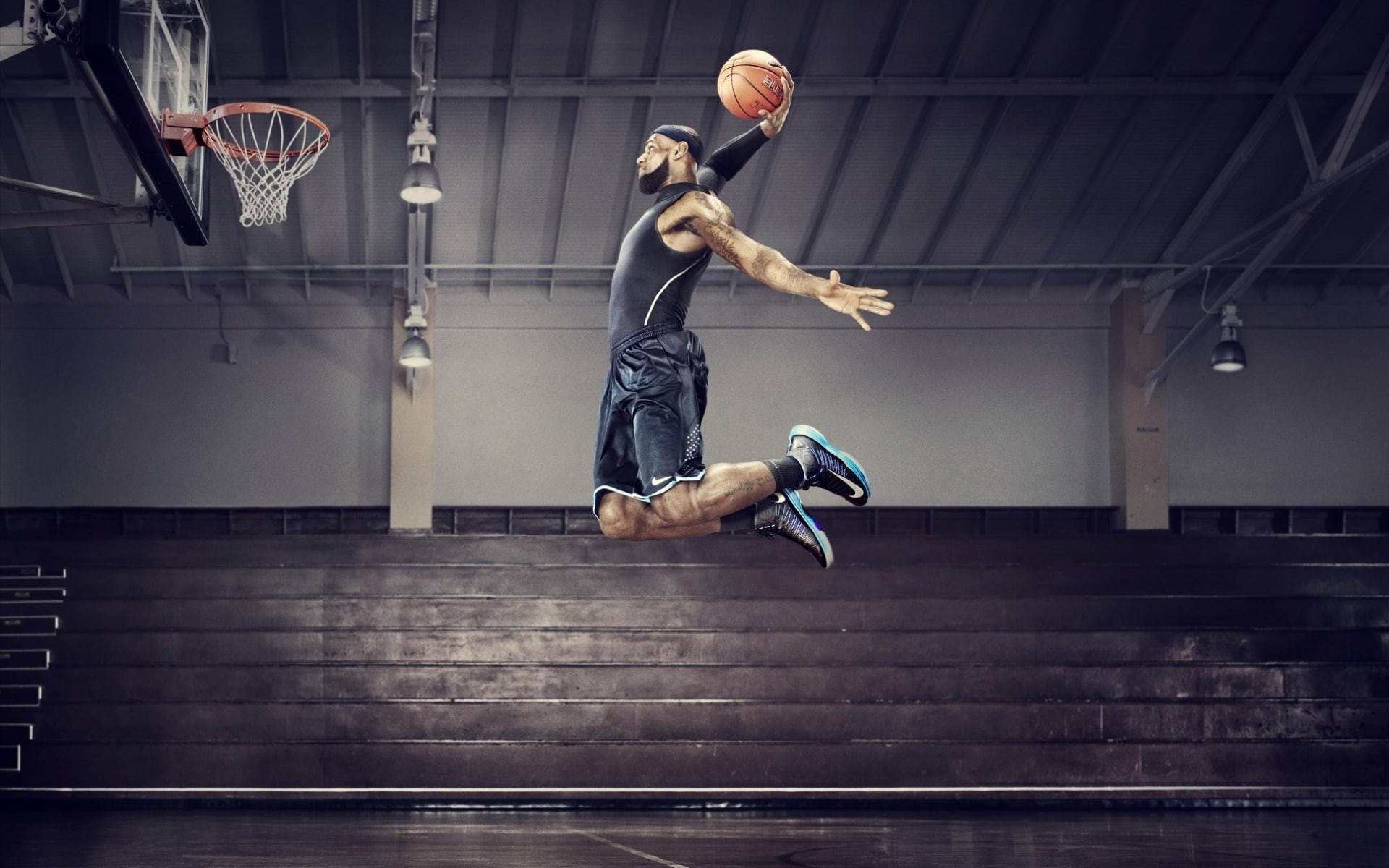 basketball, nba, nike, 1080P, james, lebron, HD Wallpaper