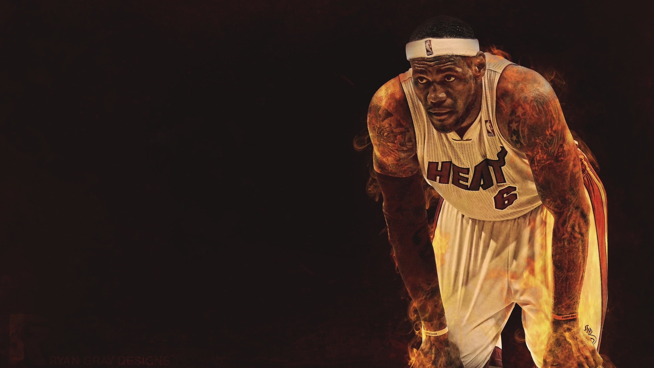 healthy lifestyle, human body part, james, Fire, sports uniform, outdoors, competition, digital, front view, Basketball, LeBron James, clothing, baseball - sport, HD Wallpaper
