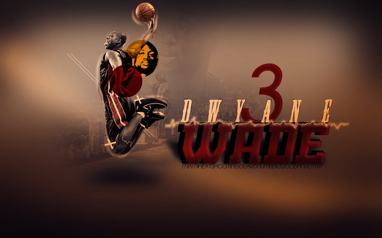 dwyane, 720P, hd, Dwyane Wade, art, basketball, sports, heat, miami heat, NBA, wade, miami, HD Wallpaper
