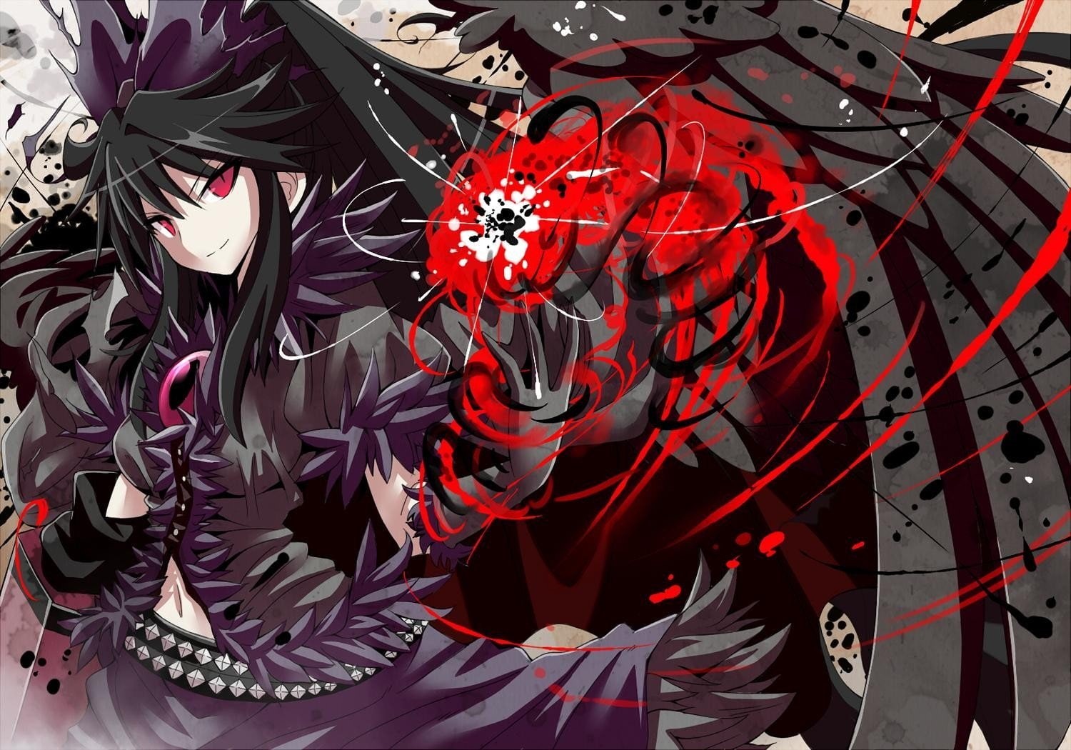 black mage red, 720P, eyes, HD Wallpaper