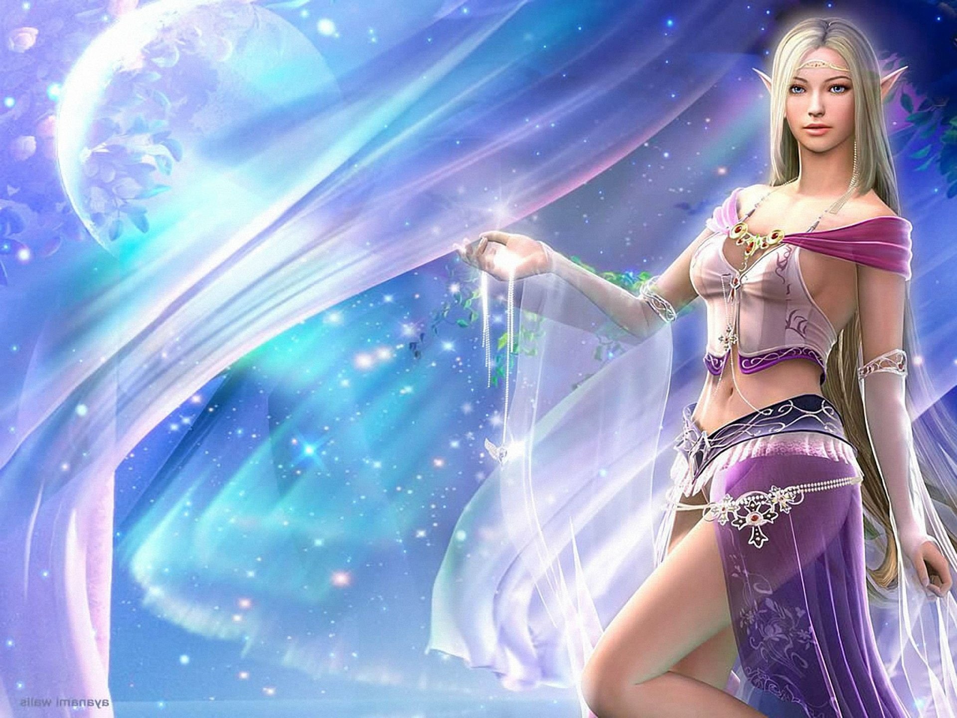 chaos, 1080P, mmo, action, elf, 1lchaos, girls, rpg, warrior, elves, fighting, adventure, dungeon, girl, babe, fantasy, last, online, HD Wallpaper