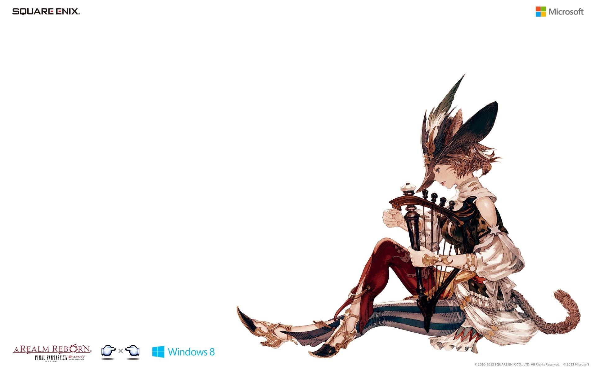 Final Fantasy XIV: A Realm Reborn, Final Fantasy, 1080P, Bard, HD Wallpaper