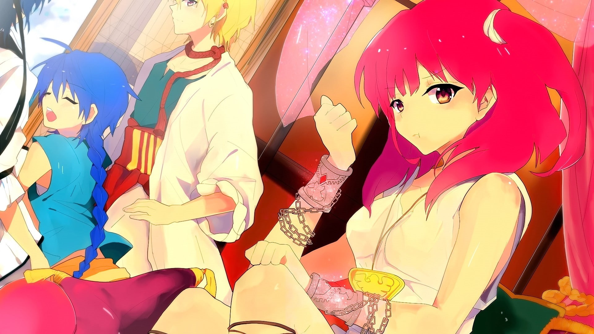 anime, Magi: The Labyrinth of Magic, Morgiana, 1080P, anime girls, HD Wallpaper