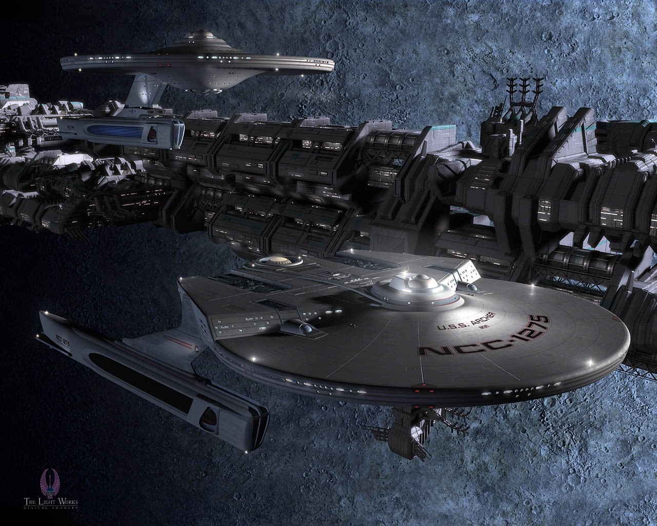 cg, trek, d, cgi, 720P, art, Star Trek, abstract, star, hd, HD Wallpaper
