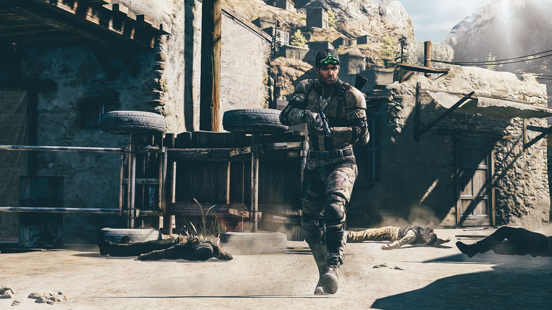 Tom Clancys Splinter Cell: Blacklist, screen shot, video game characters, 1080P, video games, Splinter Cell, HD Wallpaper