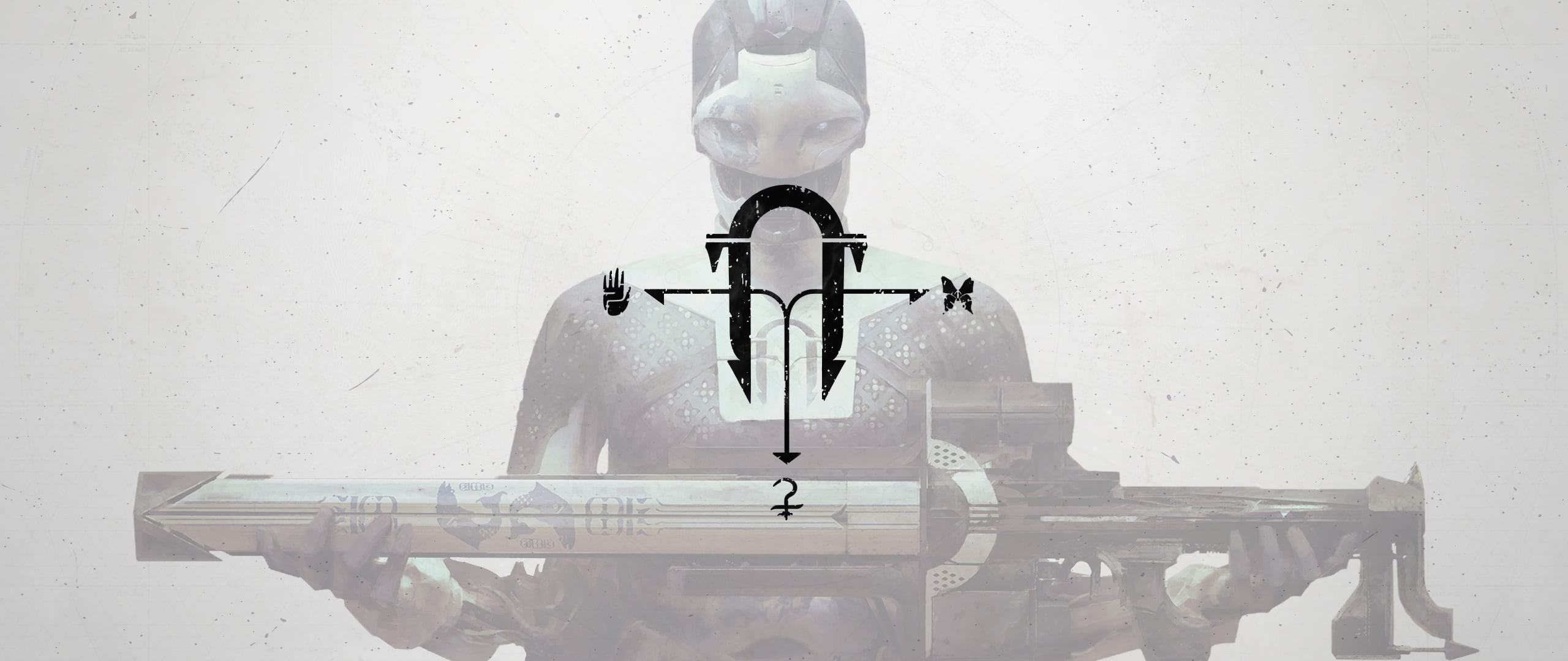 Ada, 2K, robot, Destiny (video game), Destiny 2, Black Armoury, video games, monochrome, HD Wallpaper