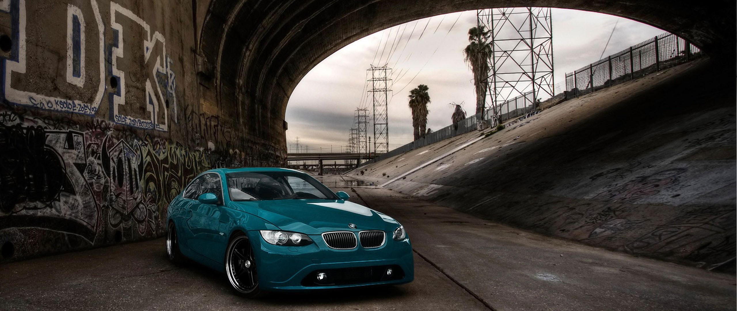 BMW, ultra-wide, 2K, car, HD Wallpaper