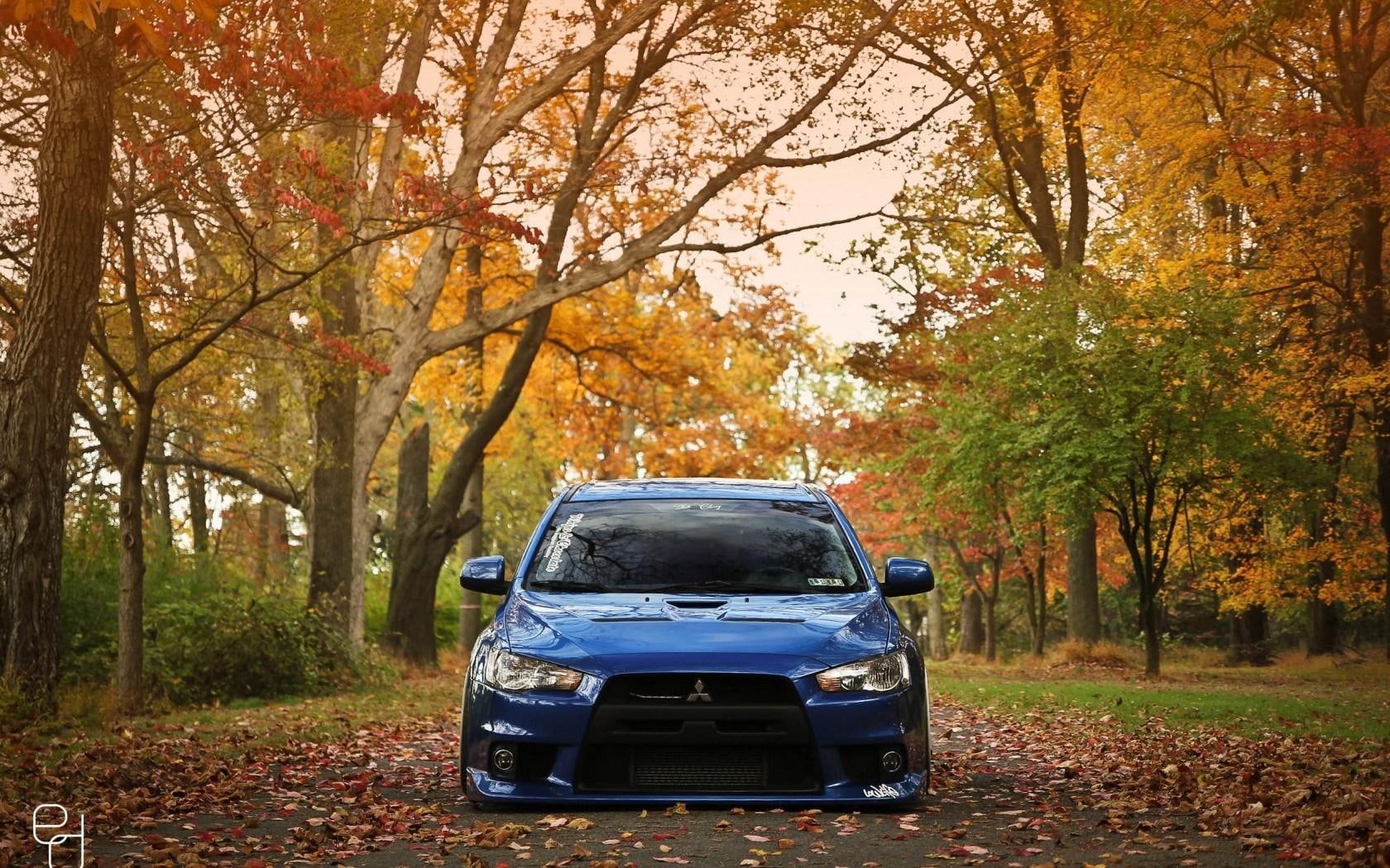 lancer, x, mitsubishi, 720P, evo, road, tuning, car, HD Wallpaper