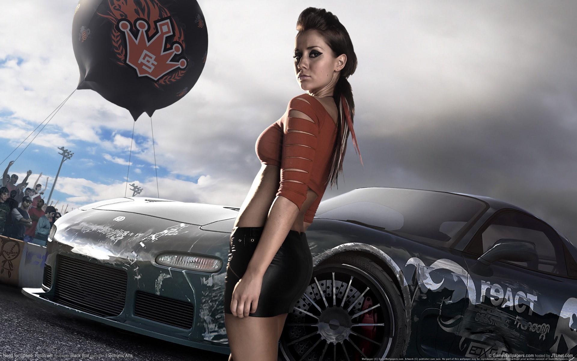 girl, prostreet, speed, 1080P, need, HD Wallpaper