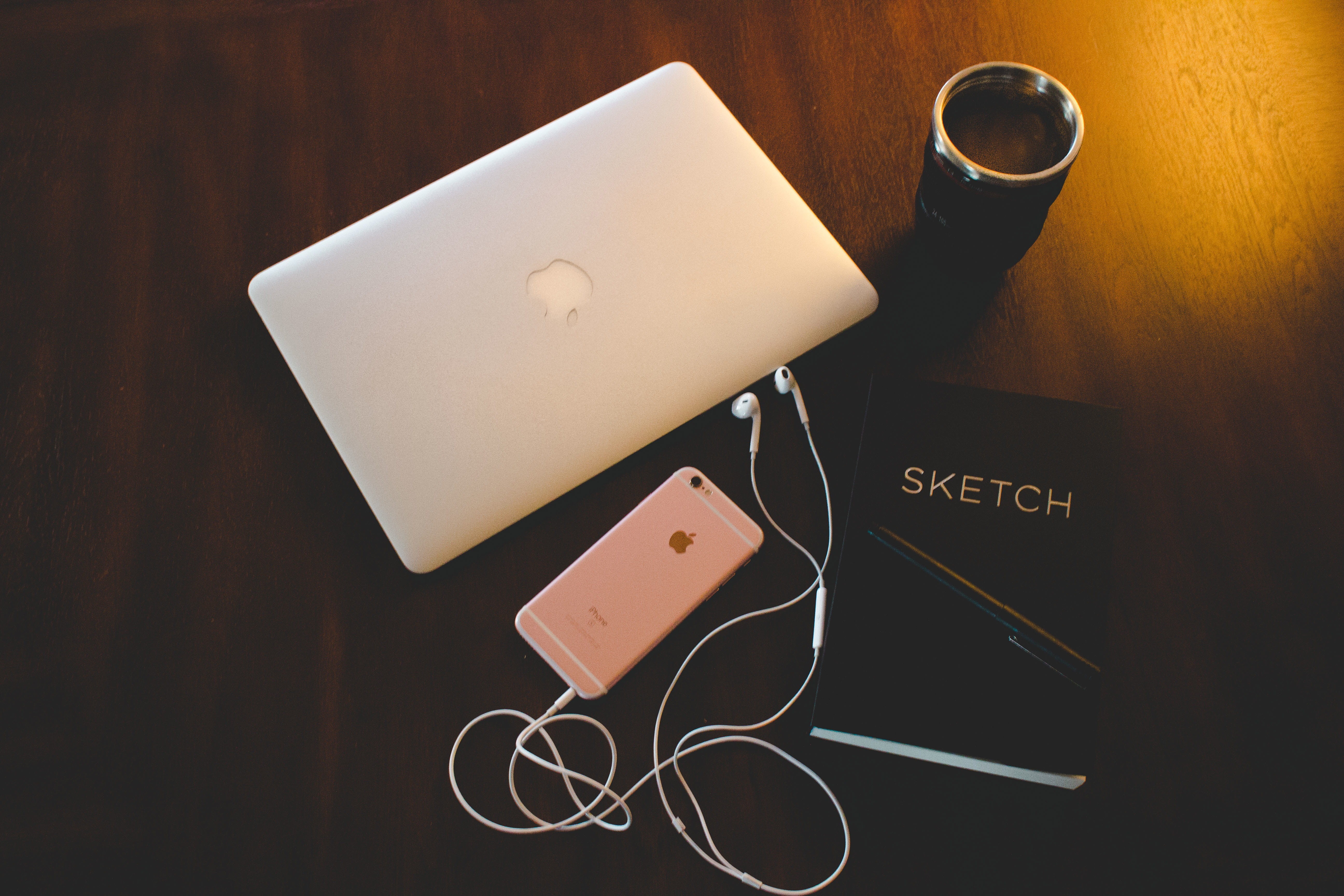 food and drink, sketchbook, books, headphones, mobile phone, still life, communication, technology, mobile, book, listening, cup, phone, computer, equipment, HD Wallpaper