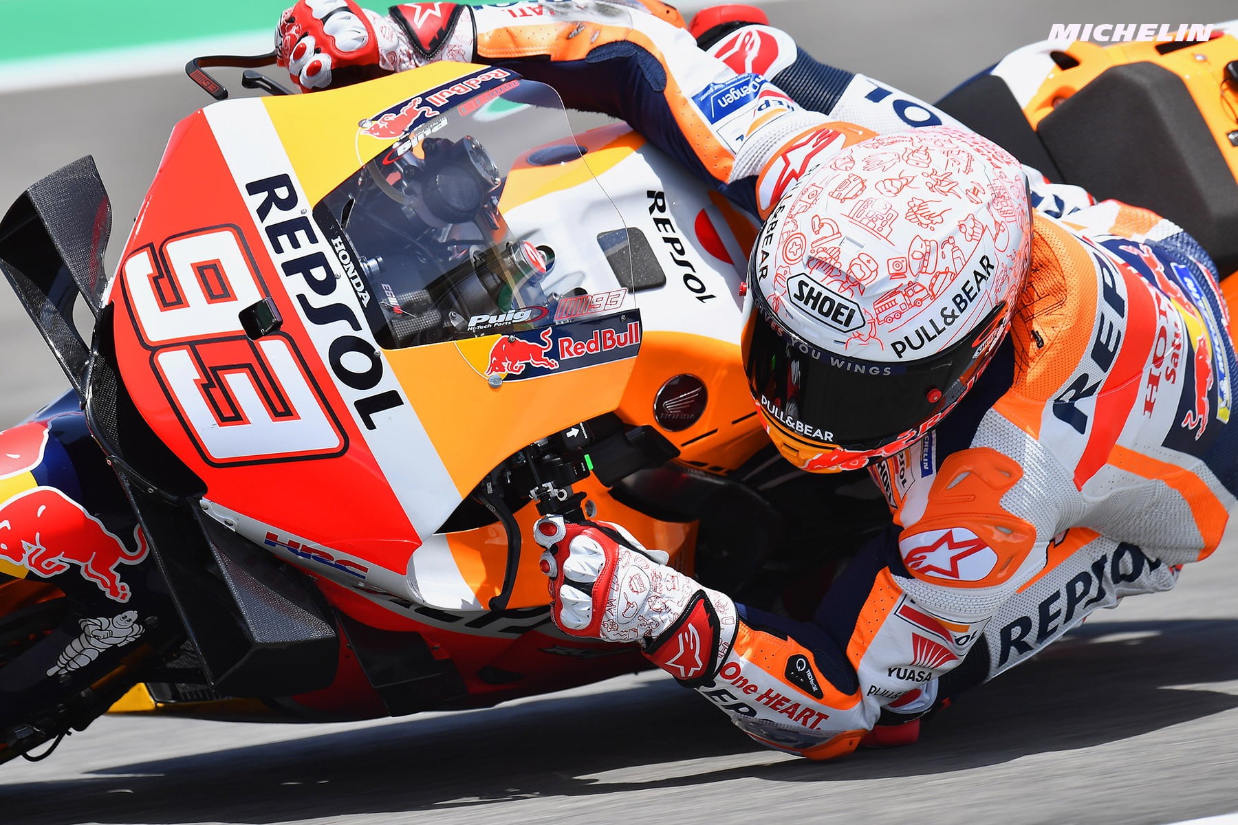 720P, Honda RC213V, Marc Marquez, Moto GP, HD Wallpaper