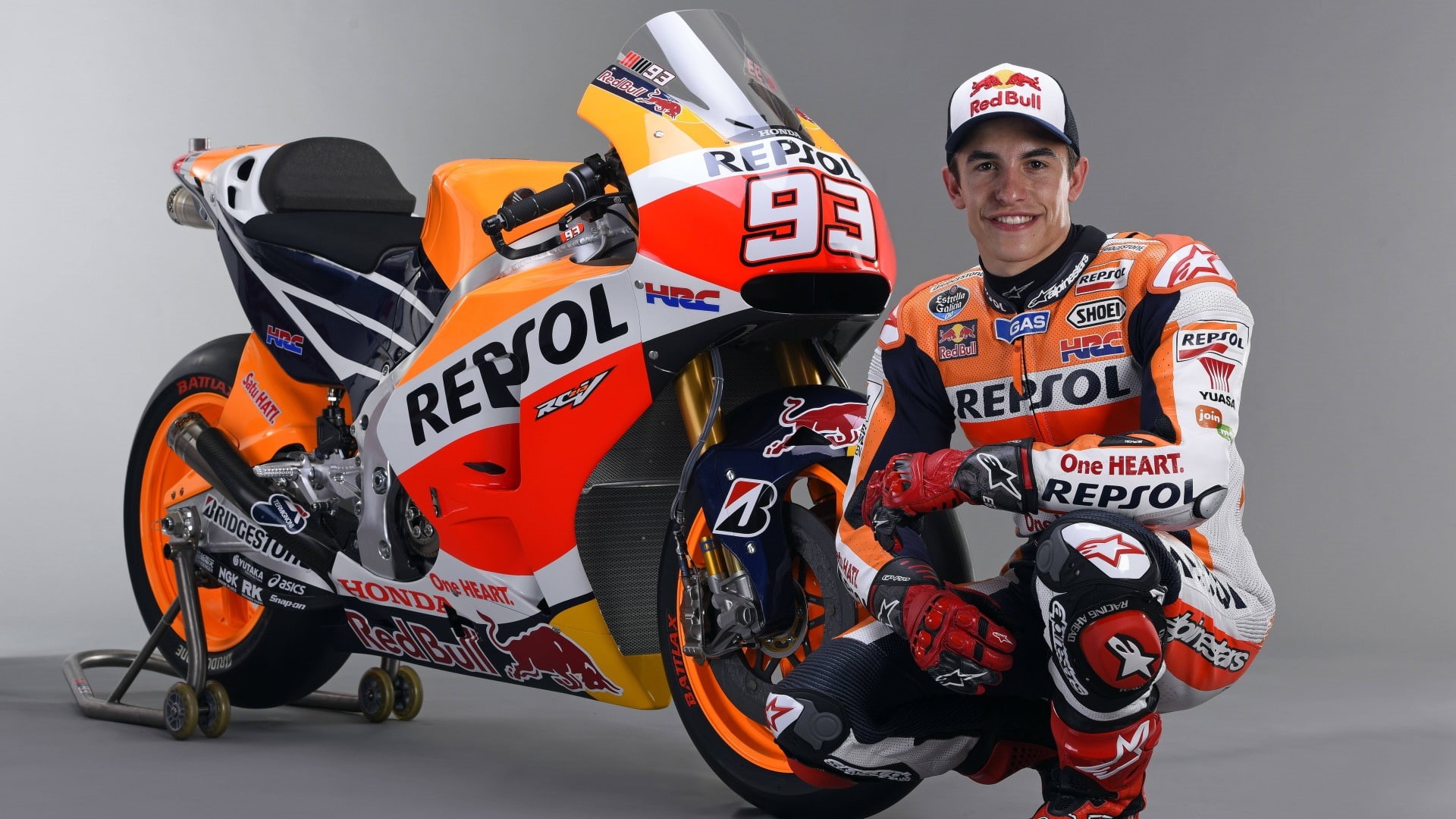 Sports, Repsol Honda, 1080P, Marc Marquez, MotoGP, HD Wallpaper