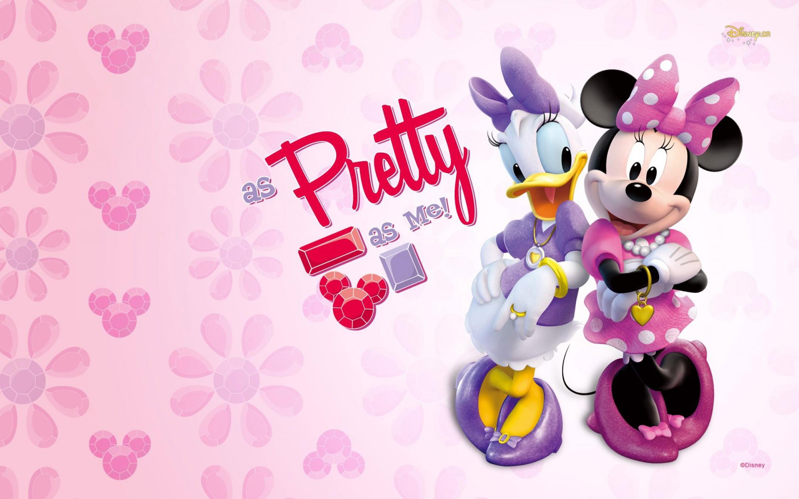 mouse, minnie, 2K, hd, daisy, duck, cartoon, desktop, HD Wallpaper