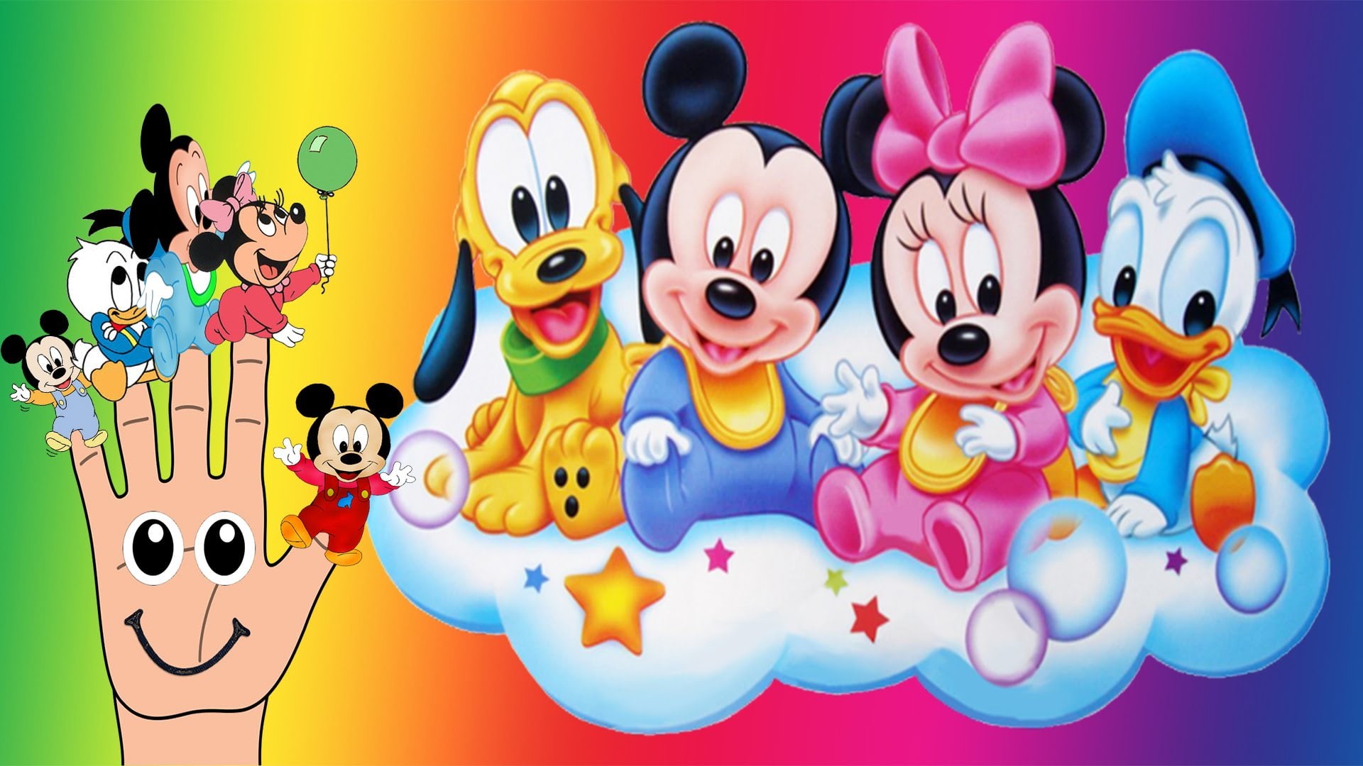 donald, pluto, duck, 1080P, desktop, adorable, mickey, baby, mouse, hd, minnie, HD Wallpaper