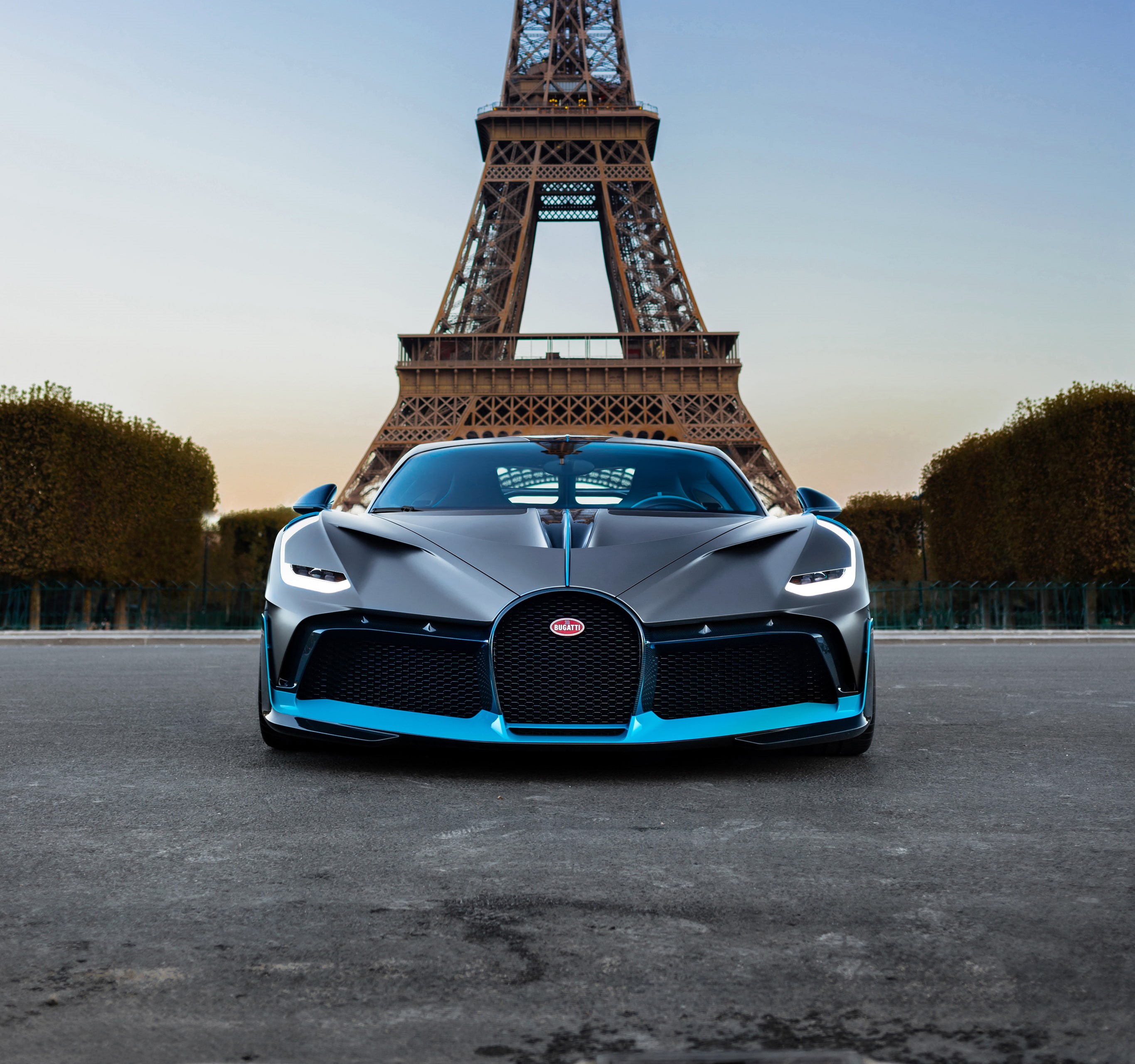 2K, HD, Bugatti Divo, Eiffel Tower, HD Wallpaper