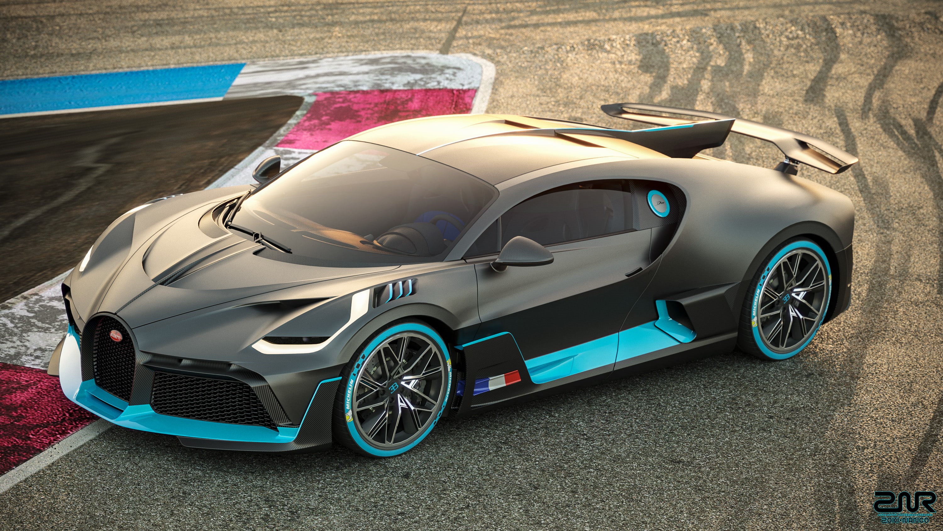 Bugatti, 2K, Divo, HD Wallpaper
