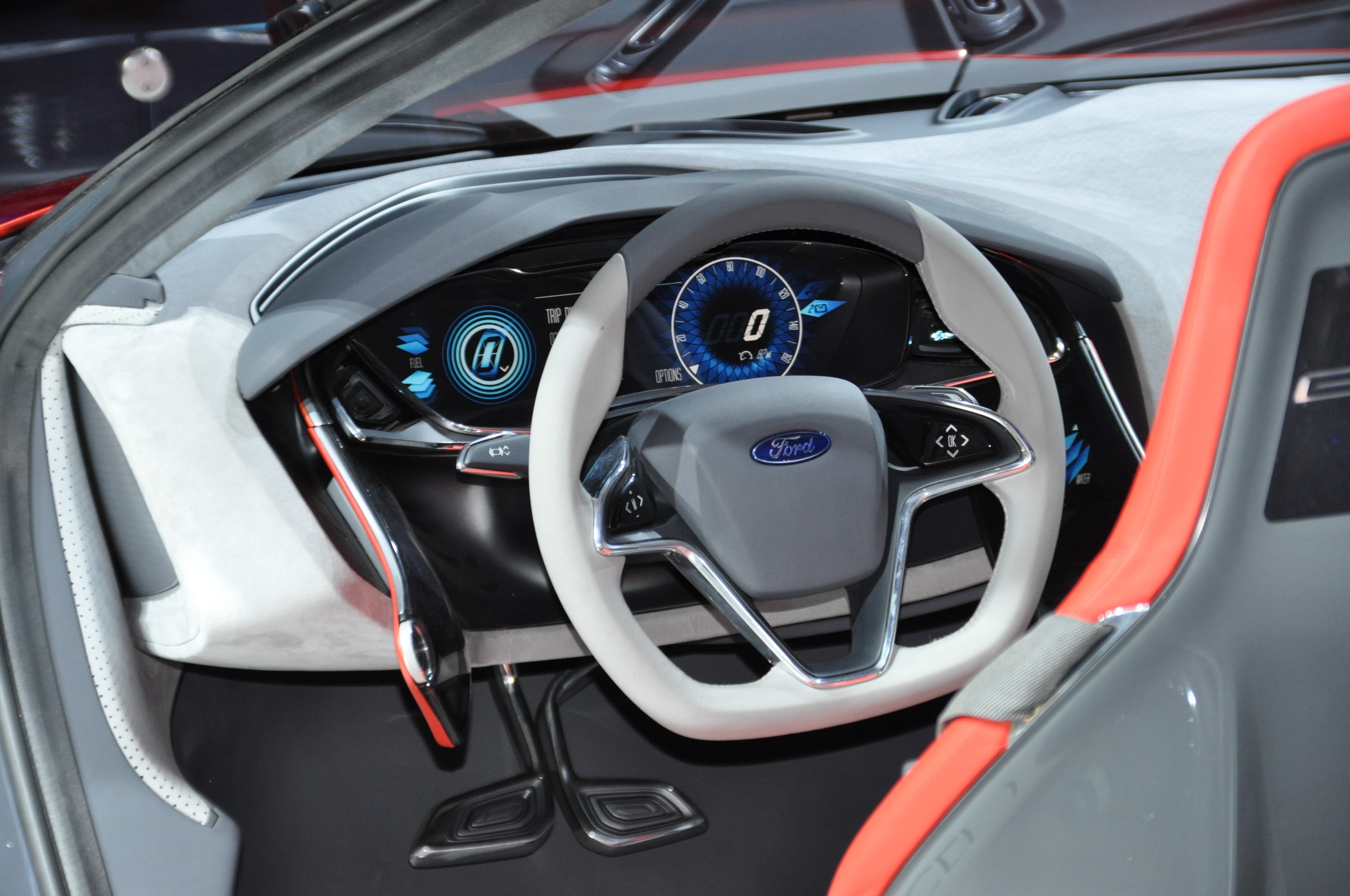 4K, glass - material, steering wheel, motor vehicle, close-up, no people, control panel, number, vehicle part, car interior, black, gearshift, consumerism, HD Wallpaper