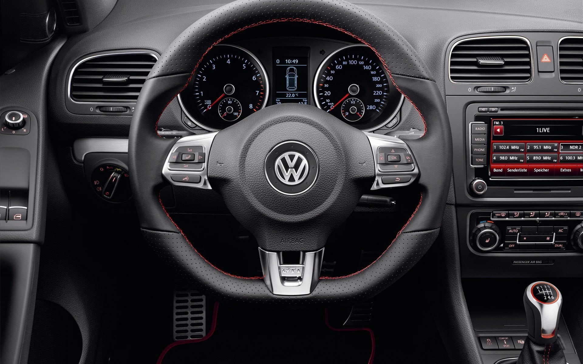 wheel, silver colored, air vehicle, 1080P, no people, control panel, luxury, push button, control, indoors, black, speedometer, mode of transportation, HD Wallpaper