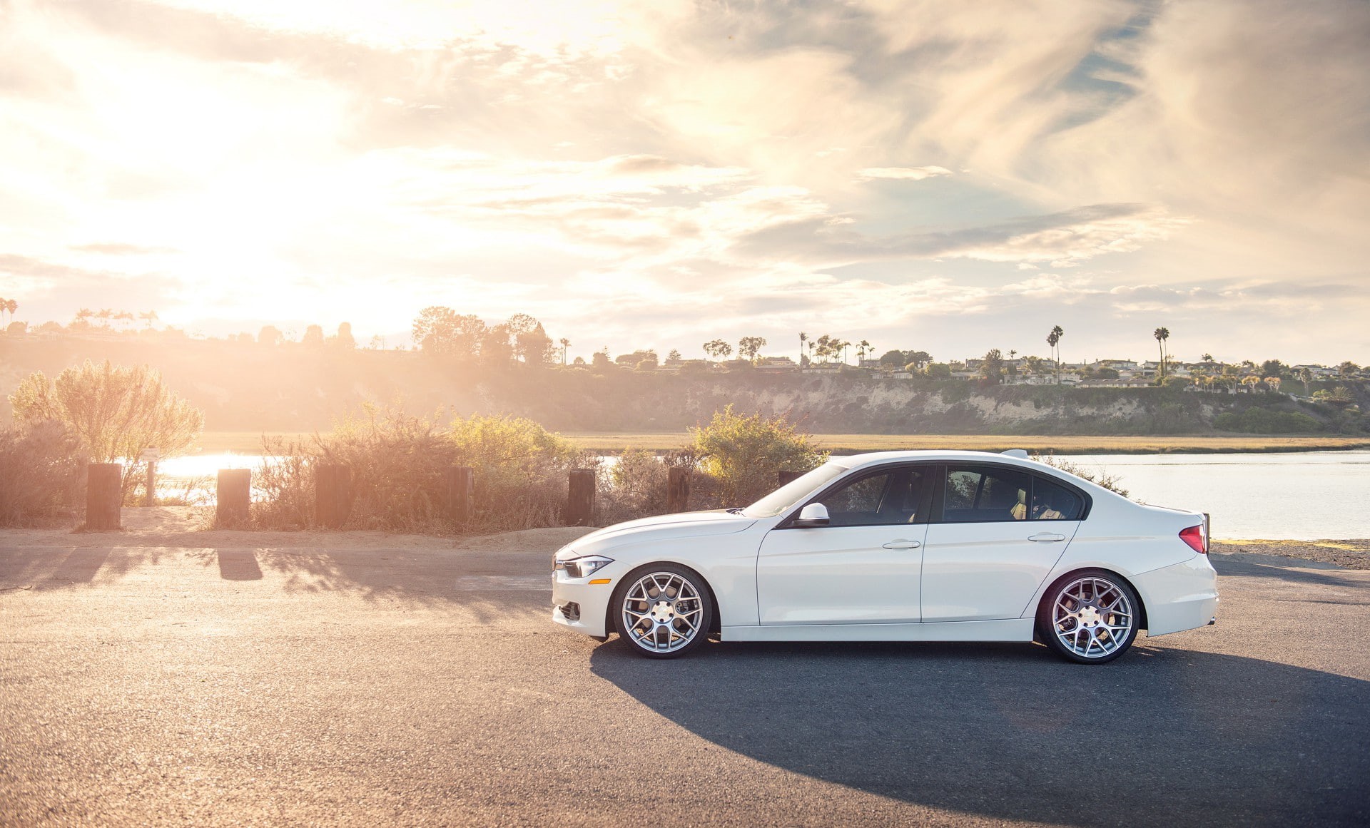 white, F30, 3 series, 1080P, bmw, 328i, Sedan, HD Wallpaper