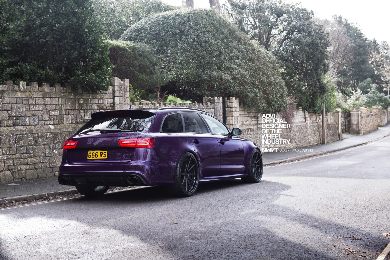 transportation, mode of transportation, outdoors, purple, car, land vehicle, stationary, motion, architecture, parking, RS6, Audi RS6 Avant, ADV.1, nature, HD Wallpaper