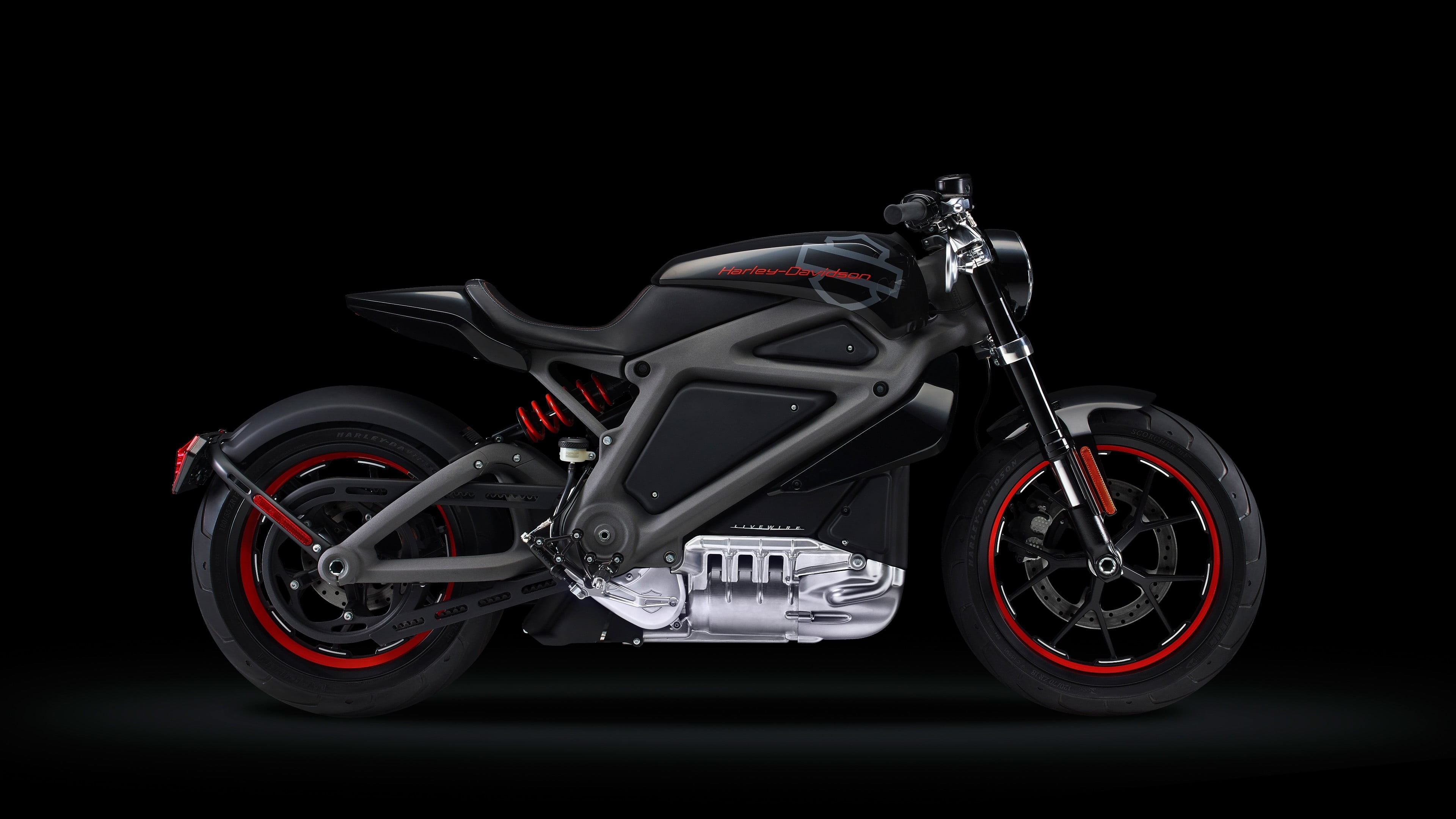 silver colored, livewire, sports race, motorbike, electric, luxury, chrome, dark, electric bike, superbike, speed, indoors, cut out, studio shot, harley davidson, HD Wallpaper