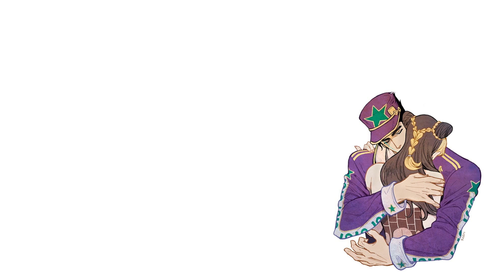 1080P, Jotaro Kujo, Anime, Jolyne Cujoh, Jojos Bizarre Adventure, HD Wallpaper